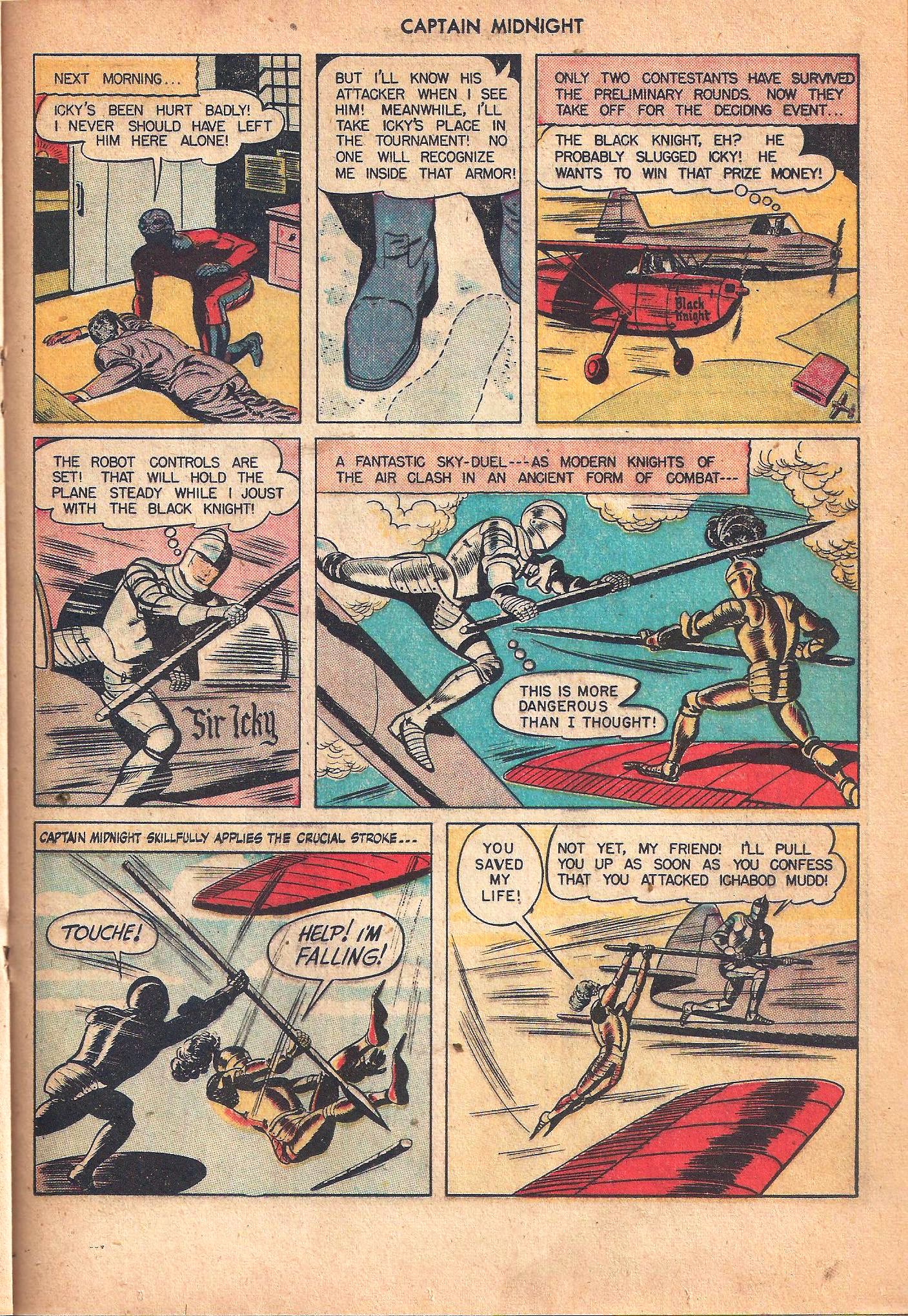 Read online Captain Midnight (1942) comic -  Issue #53 - 29