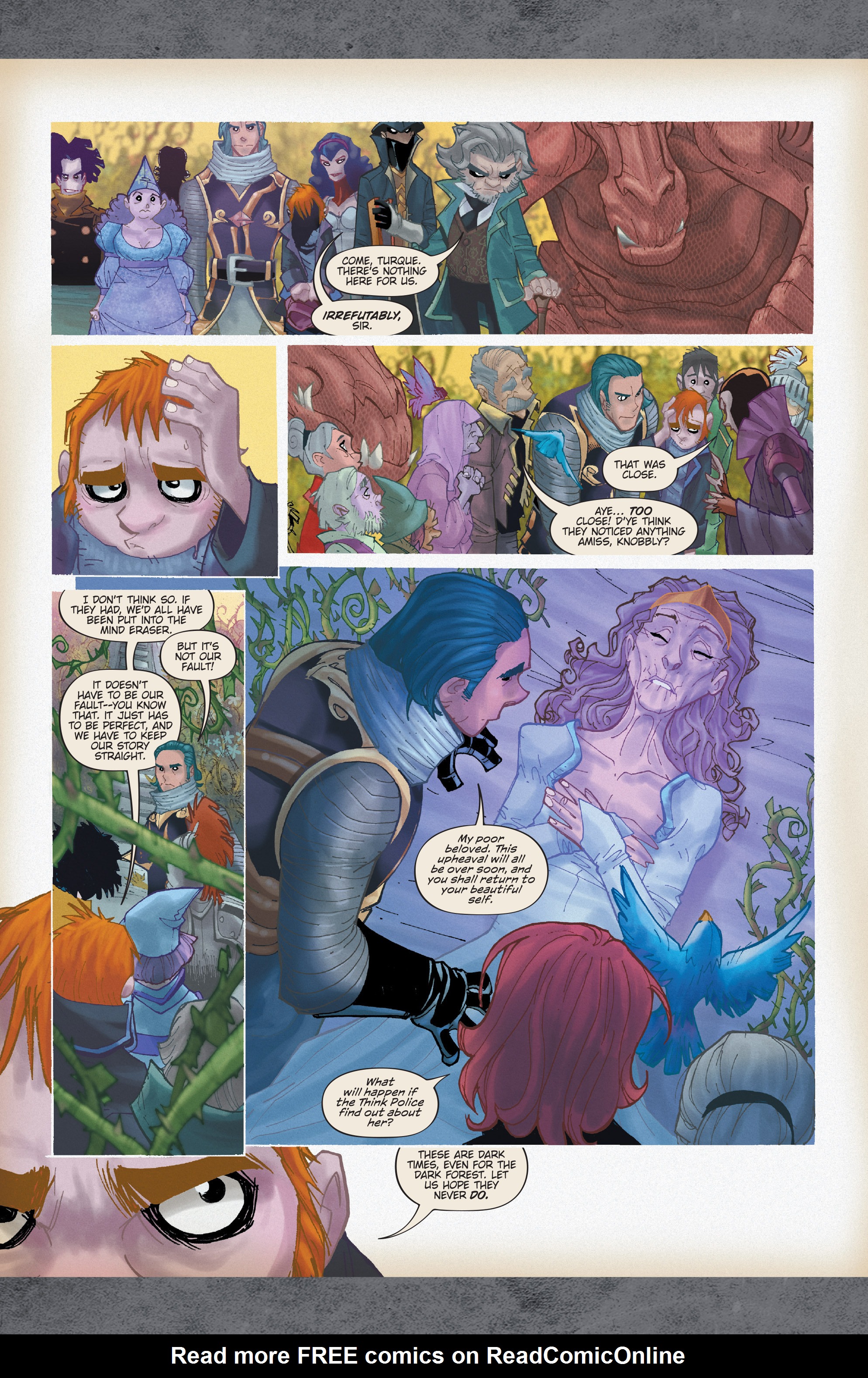 Read online Fairy Quest: Outcasts comic -  Issue #1 - 7