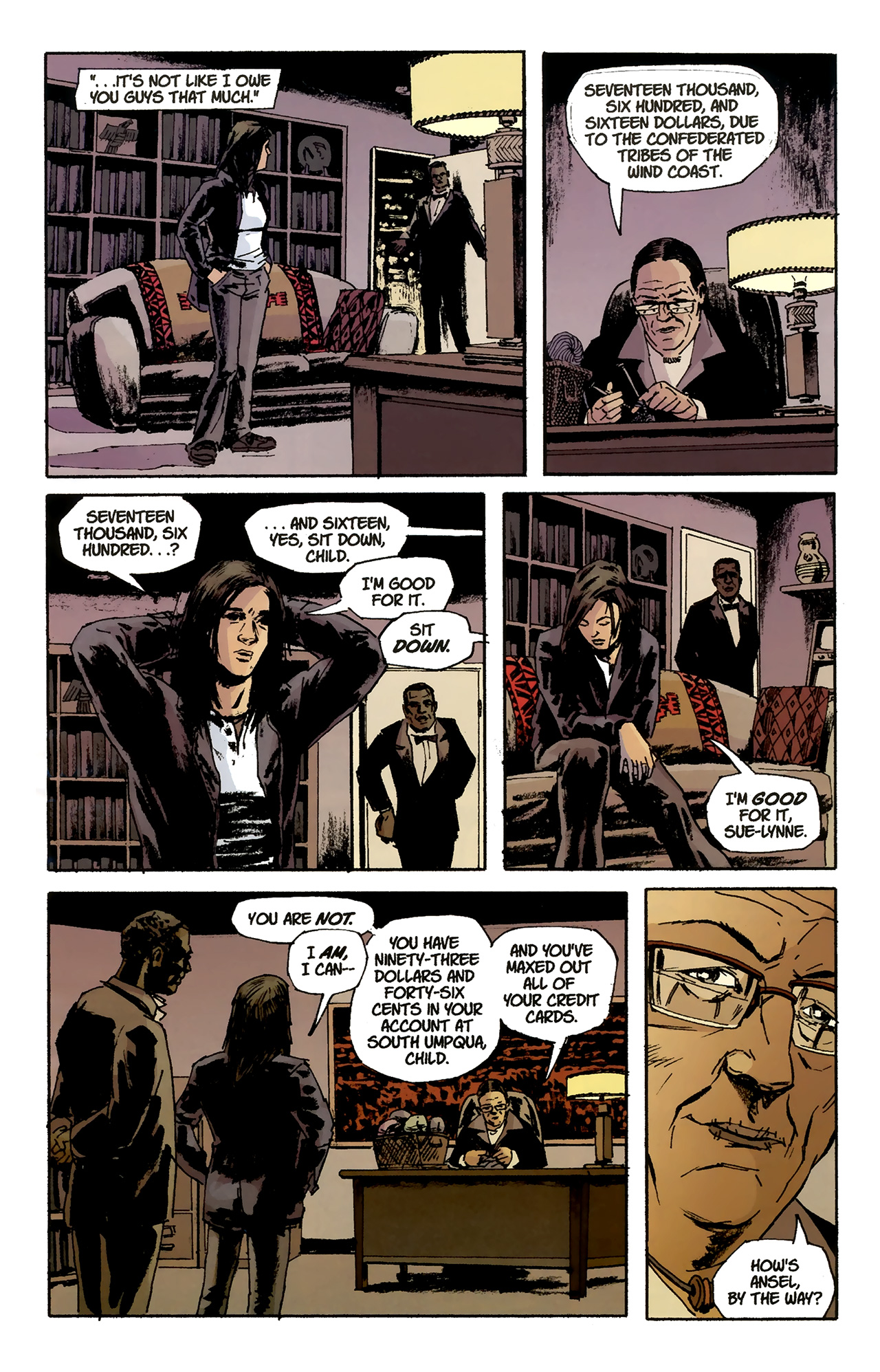 Read online Stumptown (2009) comic -  Issue #1 - 9
