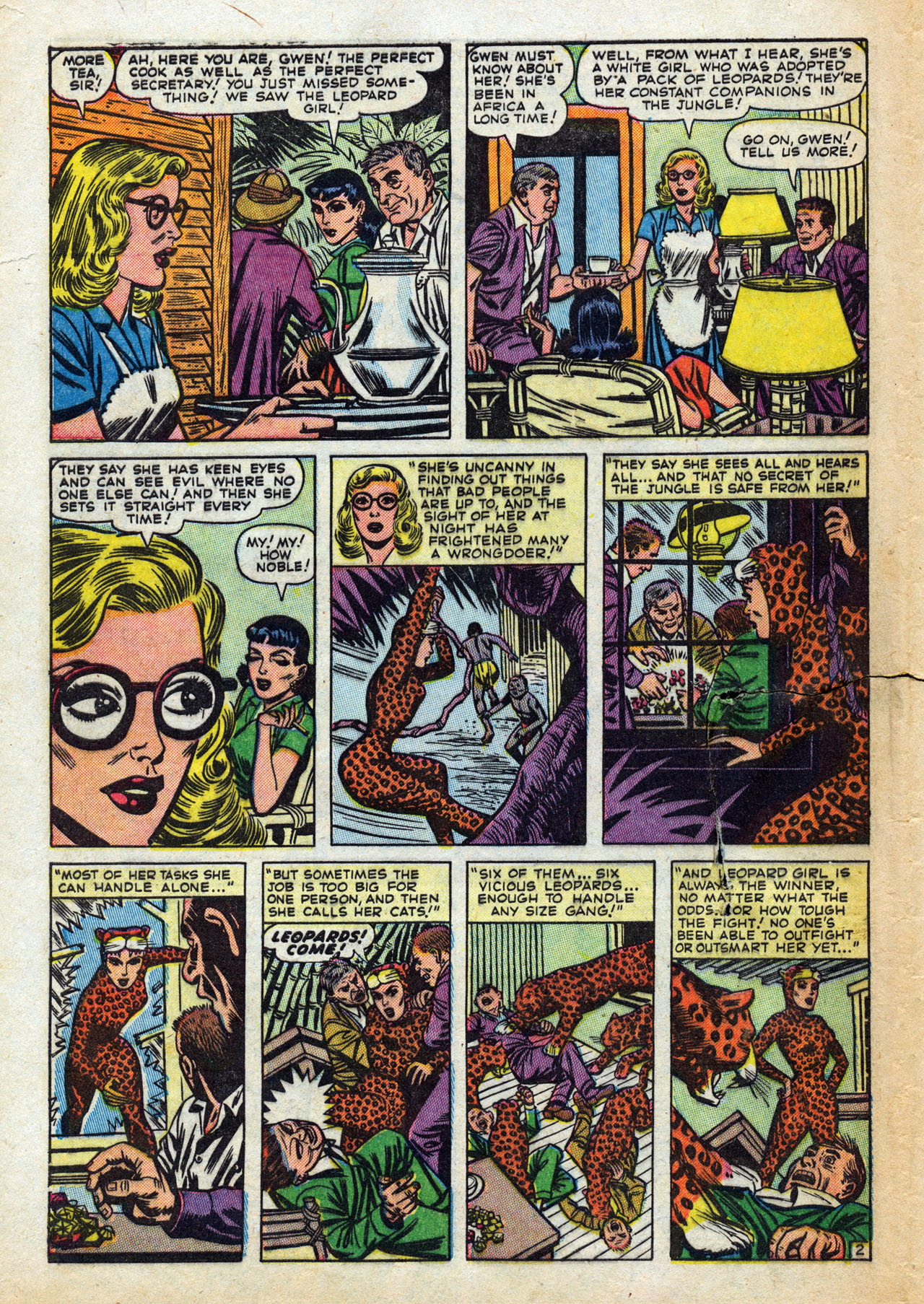 Read online Jungle Action (1954) comic -  Issue #1 - 28