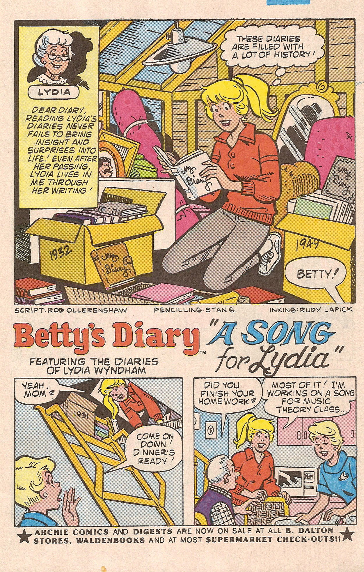 Read online Betty's Diary comic -  Issue #23 - 29