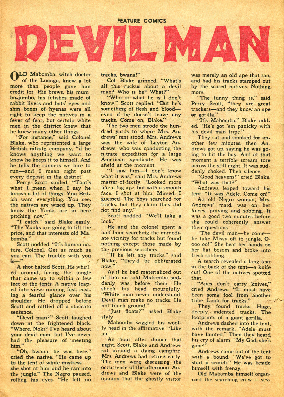 Read online Feature Comics comic -  Issue #91 - 42