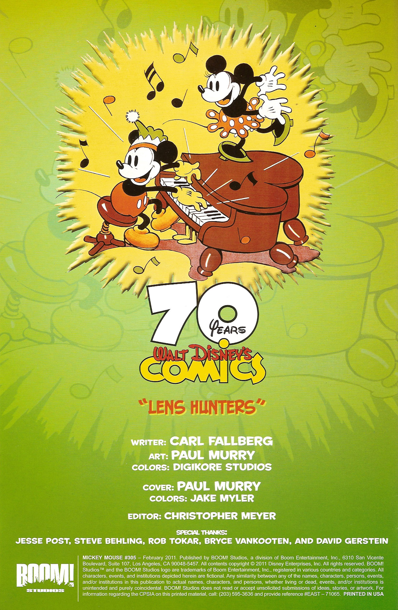 Read online Mickey Mouse (2011) comic -  Issue #305 - 2