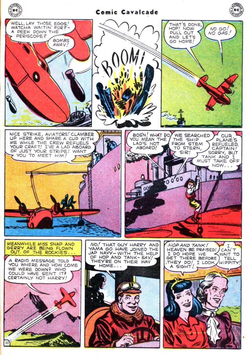 Read online Comic Cavalcade comic -  Issue #15 - 59