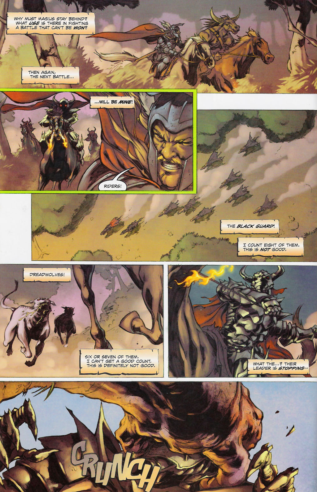 Read online Dragonlance: The Legend of Huma comic -  Issue #6 - 6