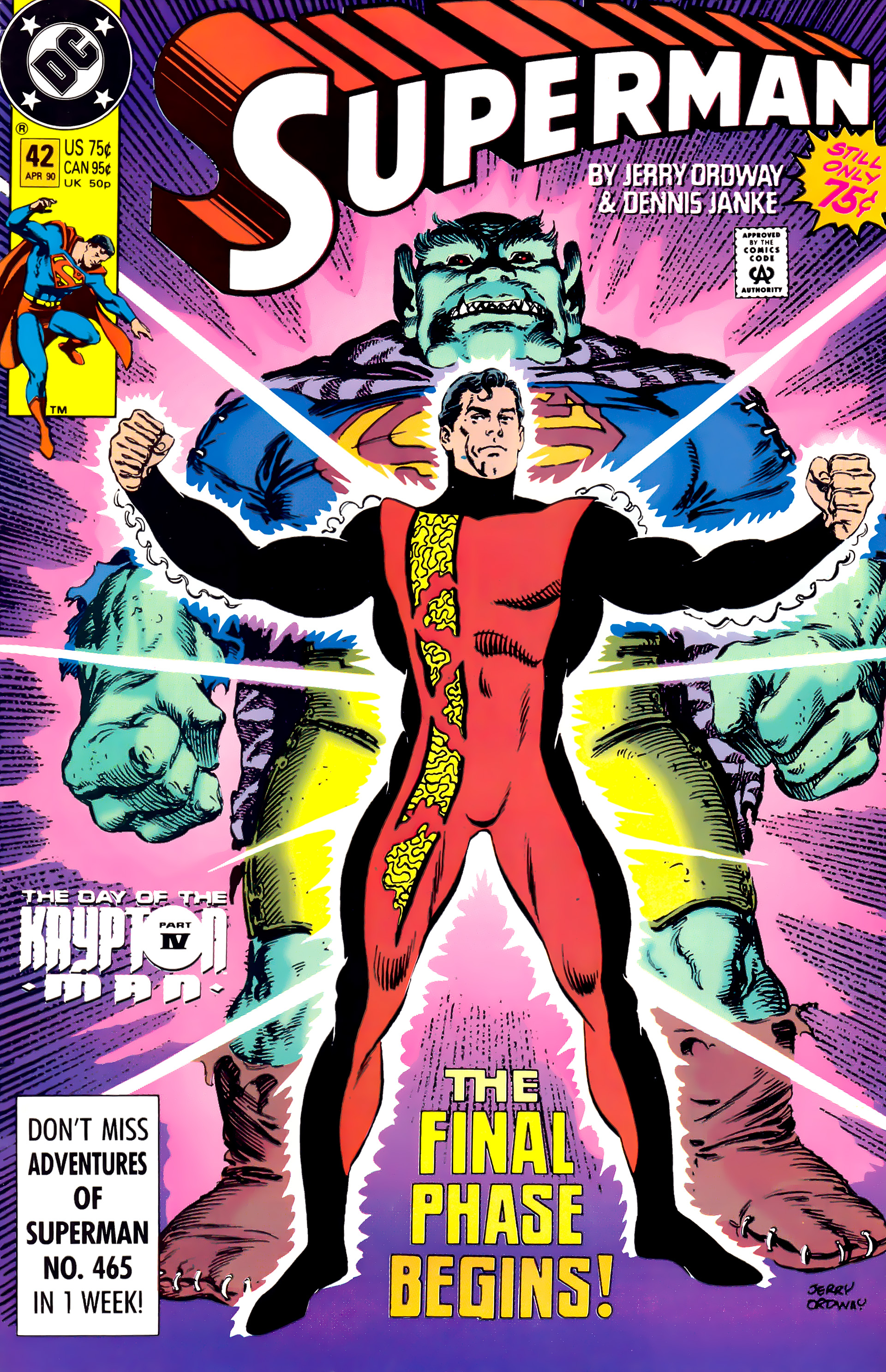 Read online Superman (1987) comic -  Issue #42 - 1