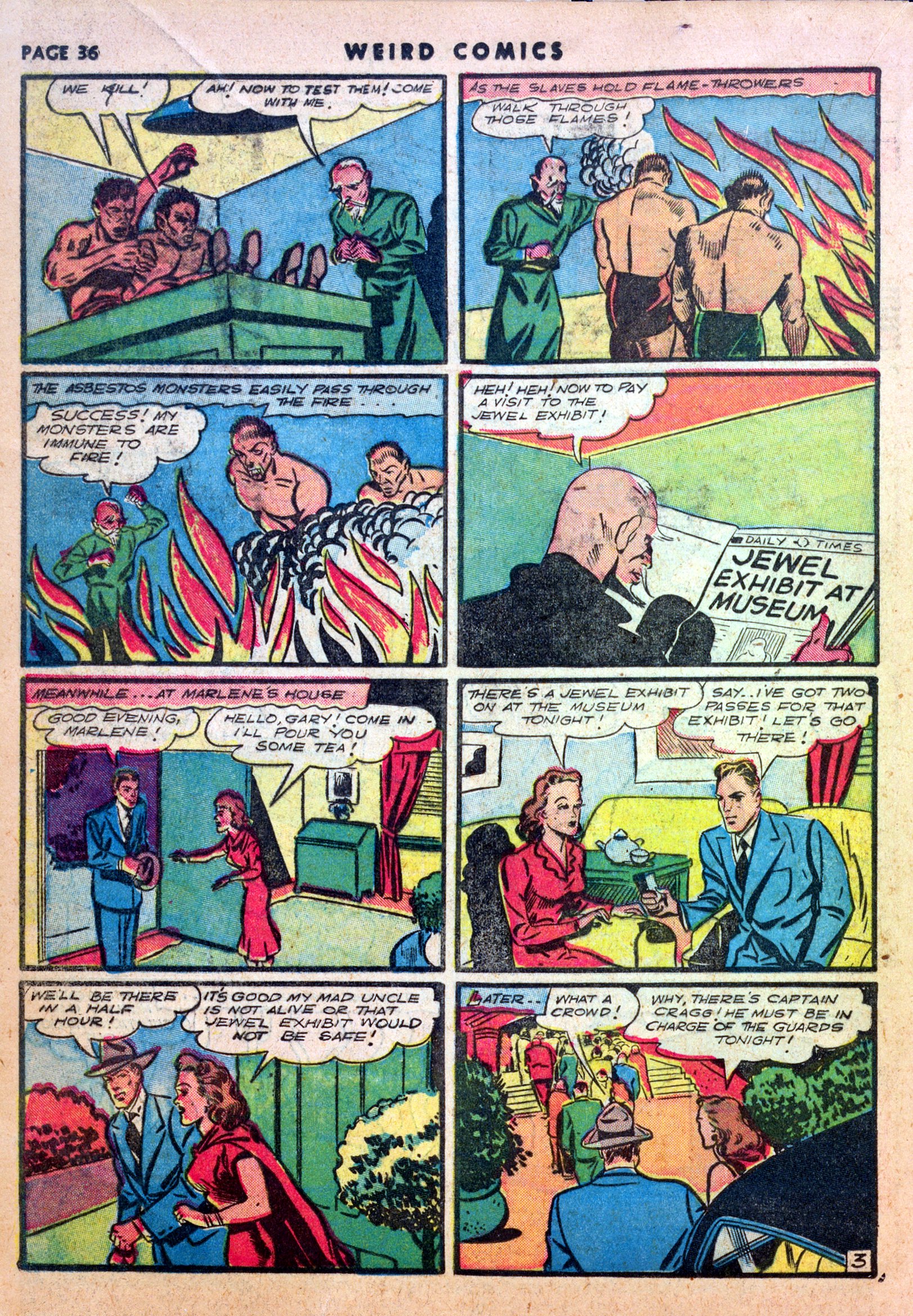 Read online Weird Comics comic -  Issue #14 - 37