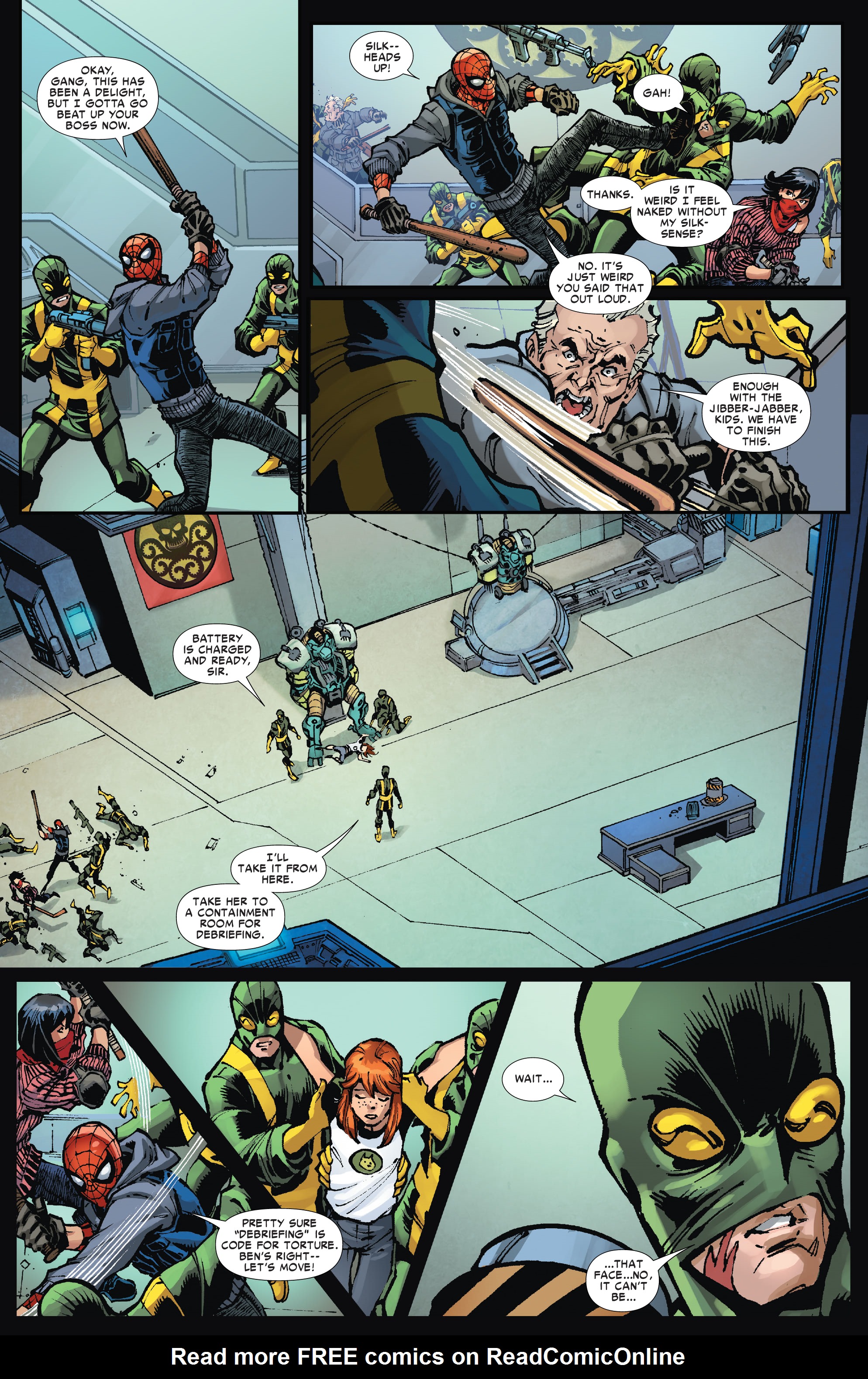 Read online Silk: Out of the Spider-Verse comic -  Issue # TPB 2 (Part 1) - 98
