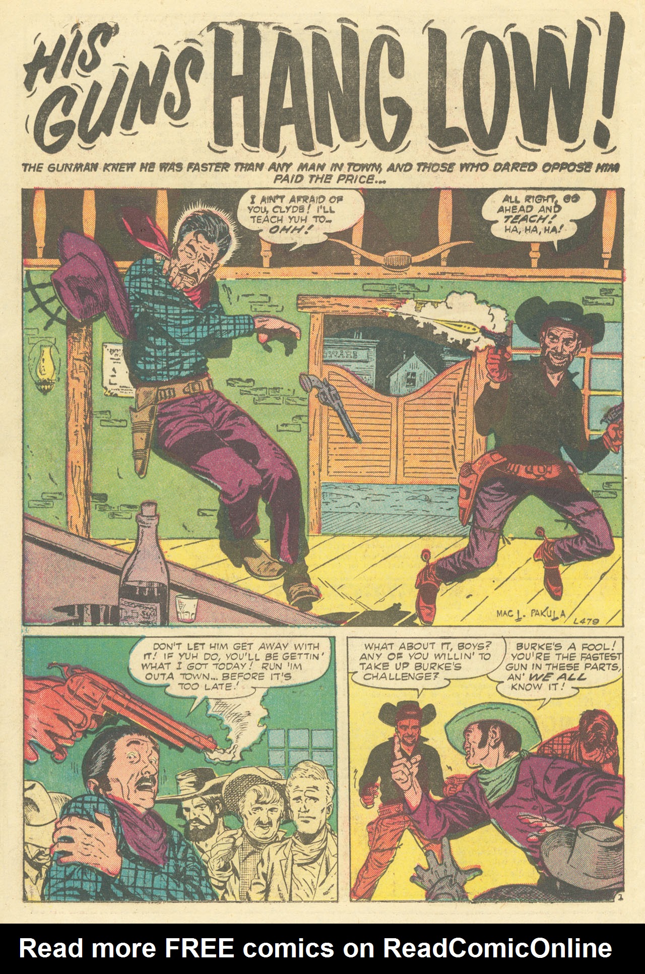 Read online Six-Gun Western comic -  Issue #2 - 14