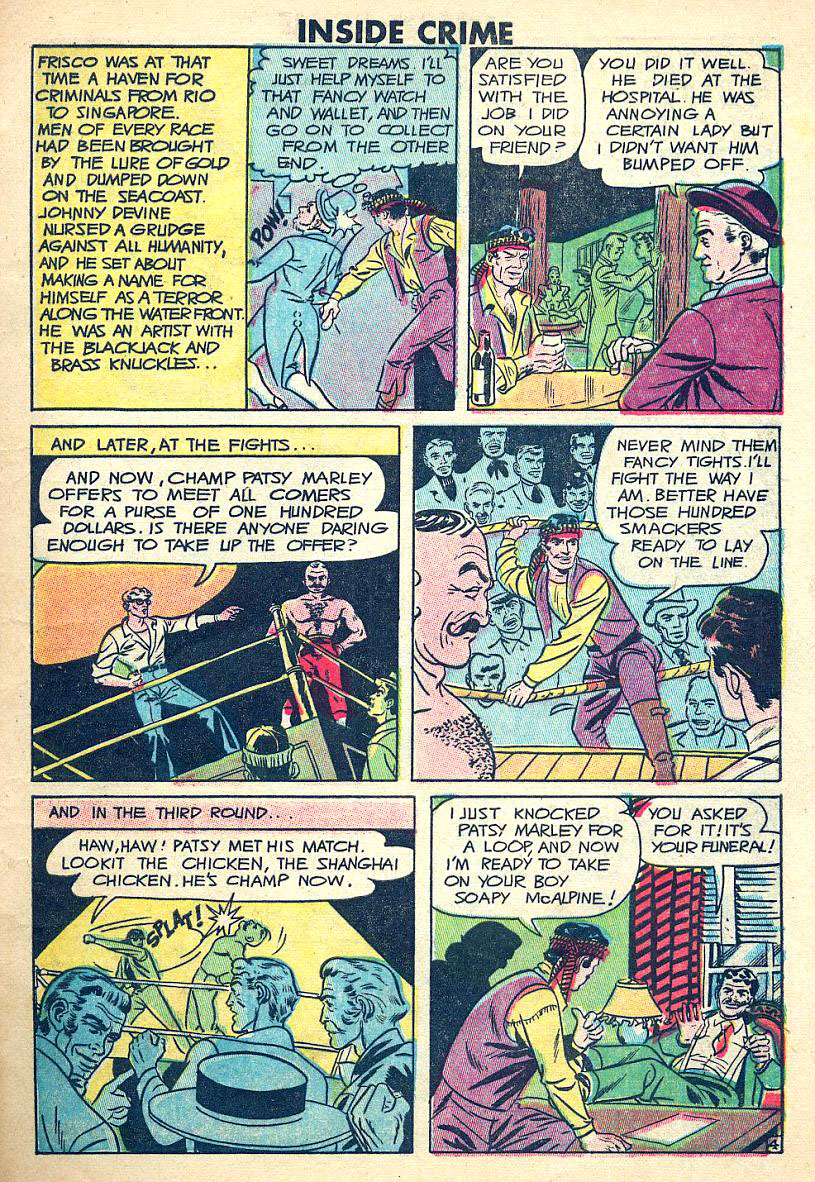 Read online Inside Crime comic -  Issue #1 - 5