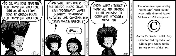 Read online The Boondocks Collection comic -  Issue # Year 2001 - 55
