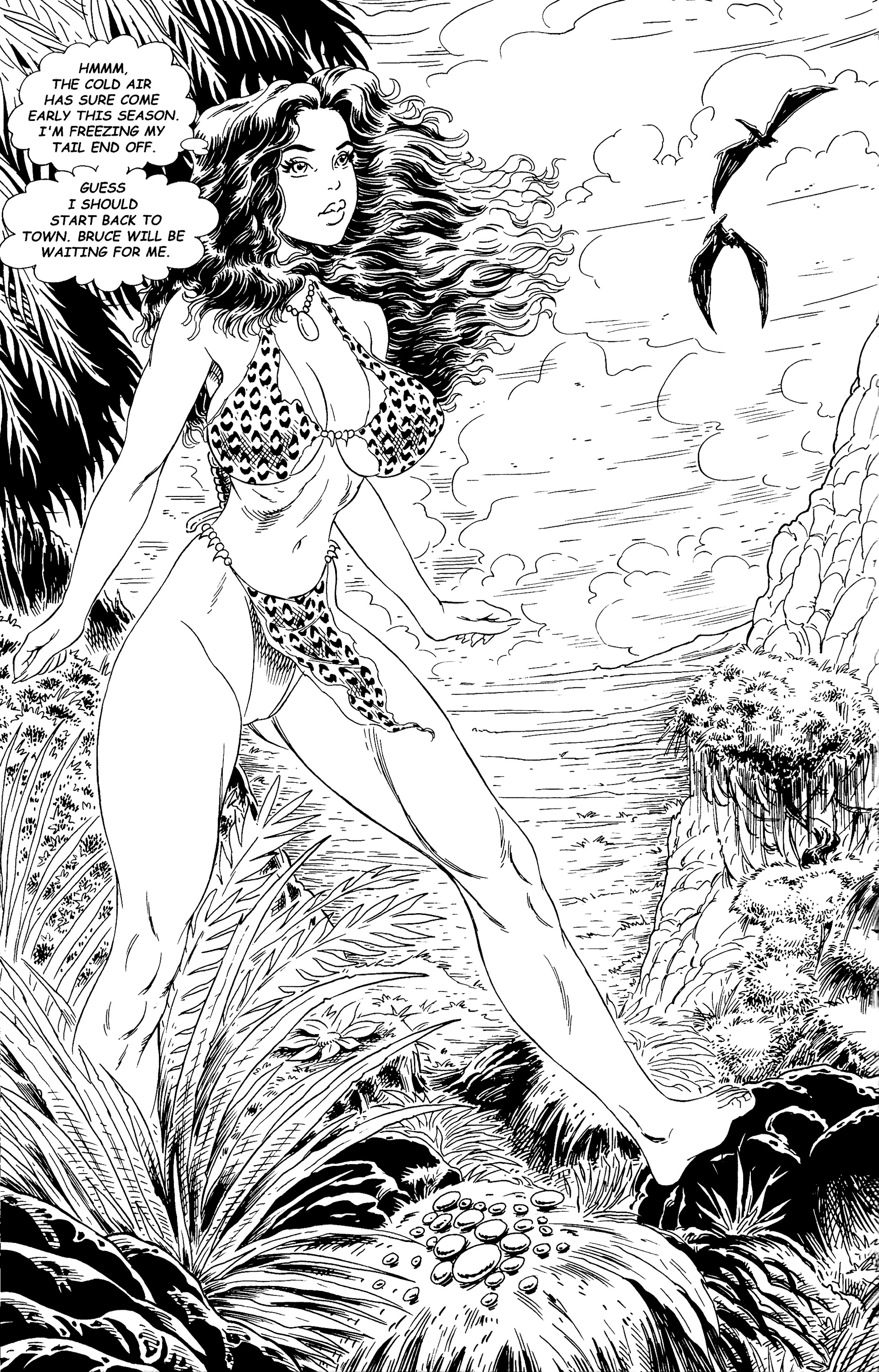 Read online Cavewoman: Hunt comic -  Issue #1 - 14