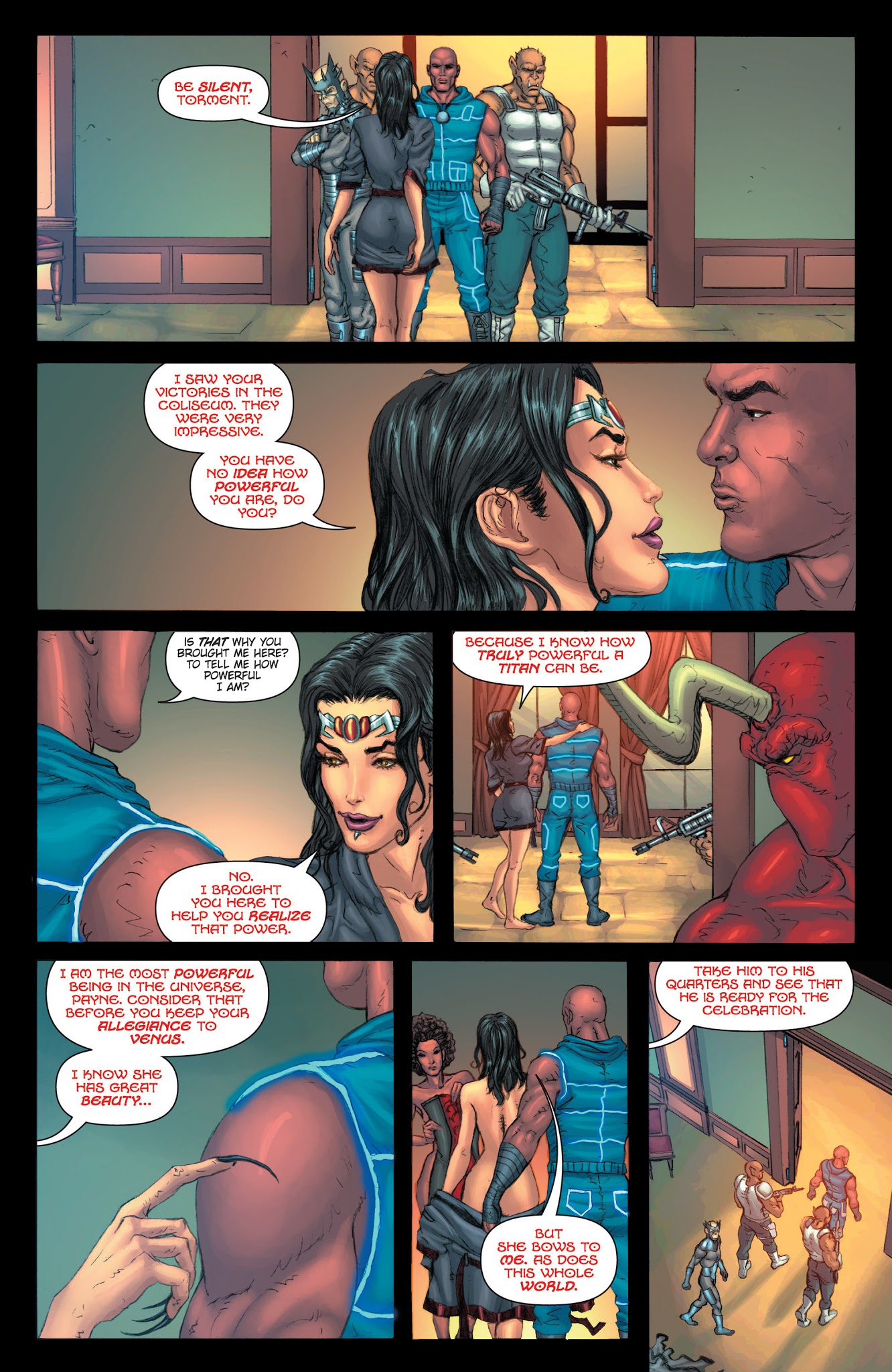 Read online Grimm Fairy Tales presents Realm War Age of Darkness comic -  Issue #4 - 16