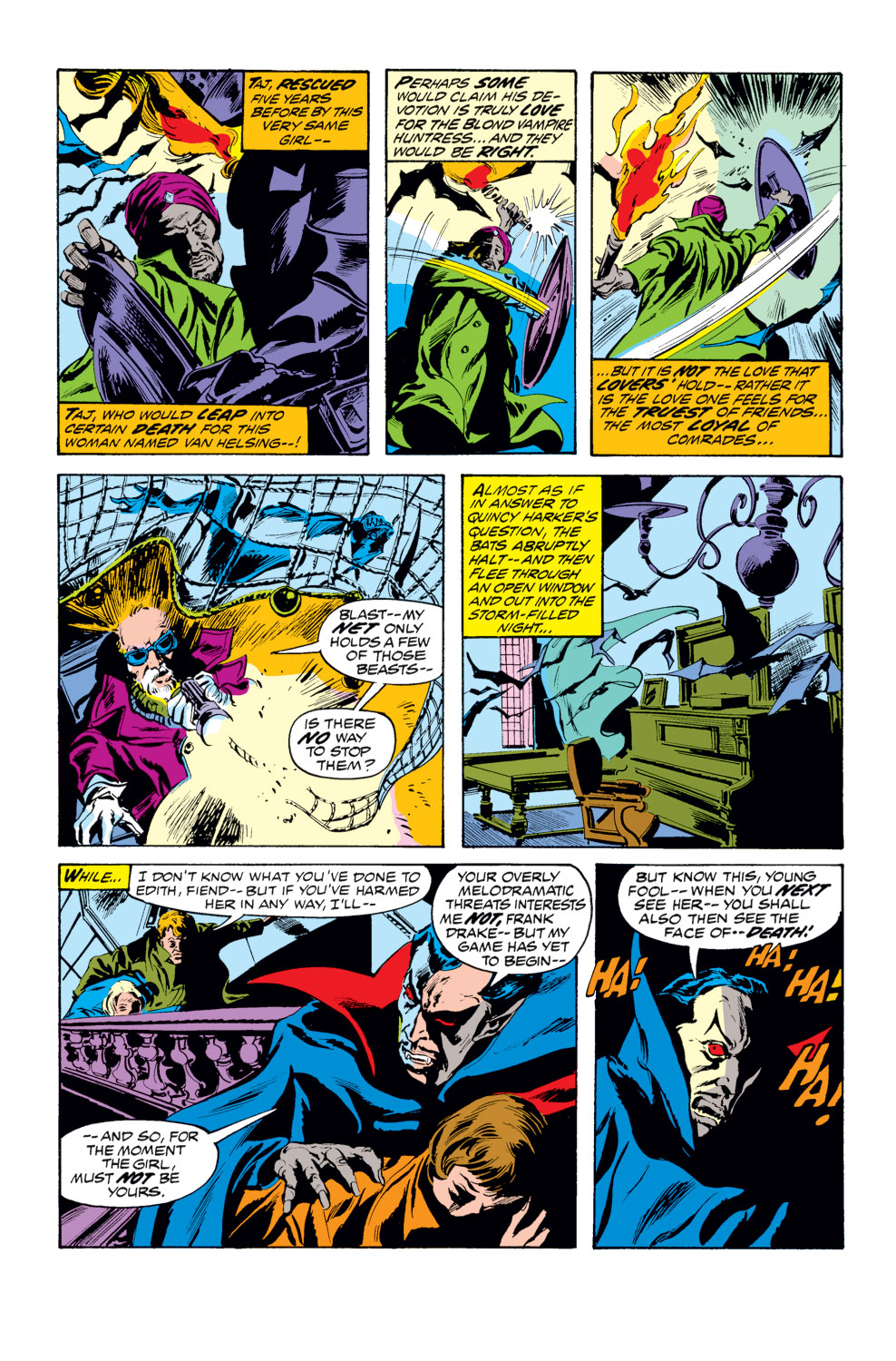 Read online Tomb of Dracula (1972) comic -  Issue #12 - 11
