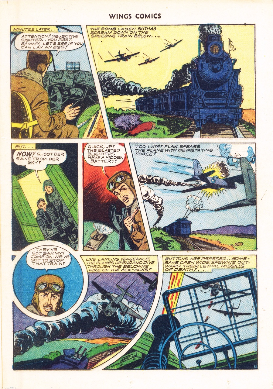 Read online Wings Comics comic -  Issue #37 - 37
