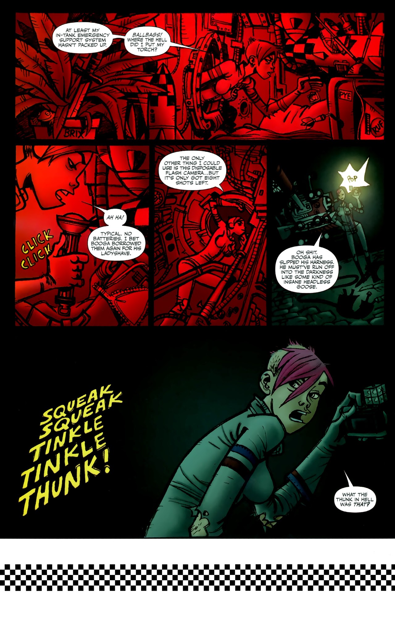 Read online Tank Girl: Skidmarks comic -  Issue #1 - 25