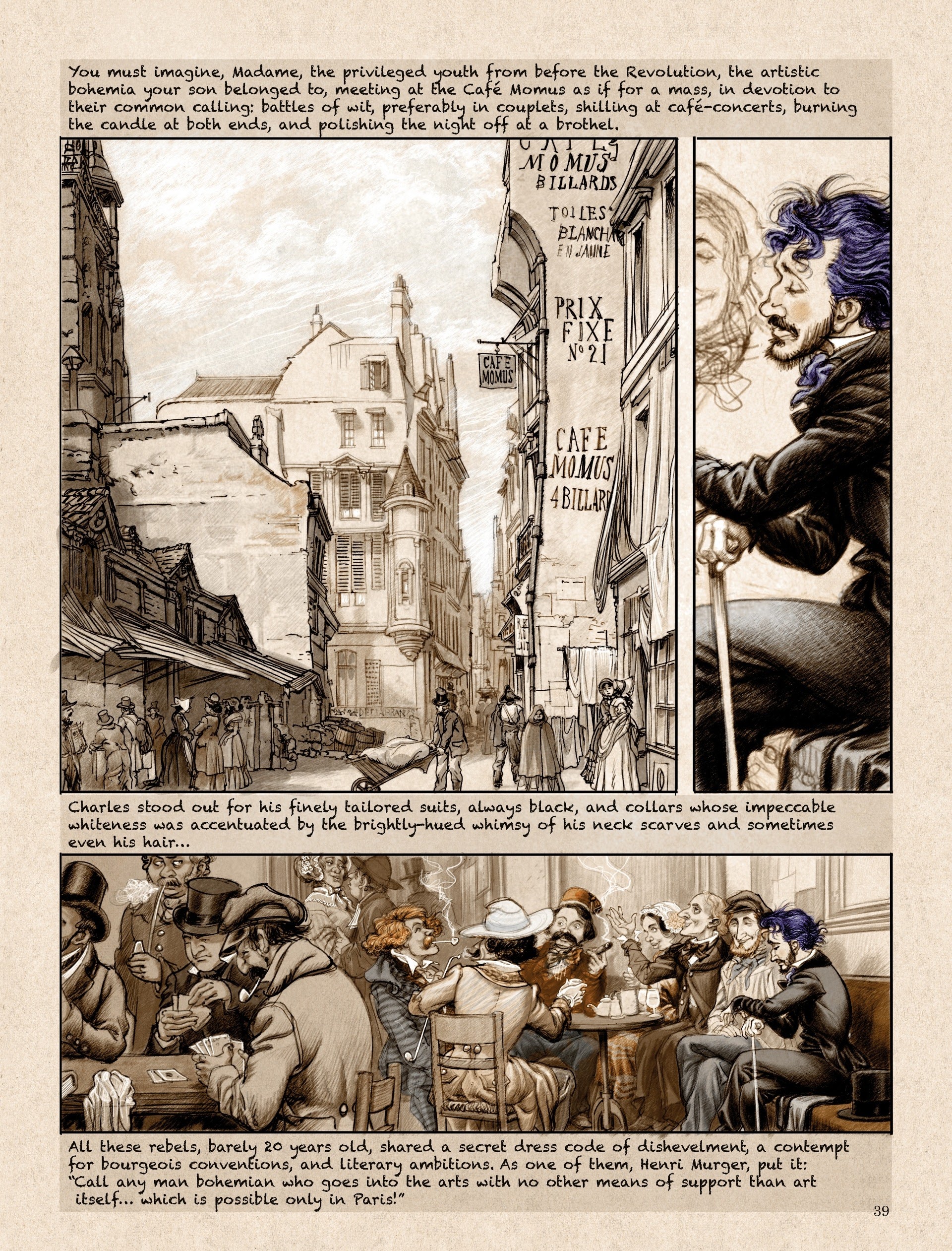 Read online Mademoiselle Baudelaire comic -  Issue # TPB (Part 1) - 39