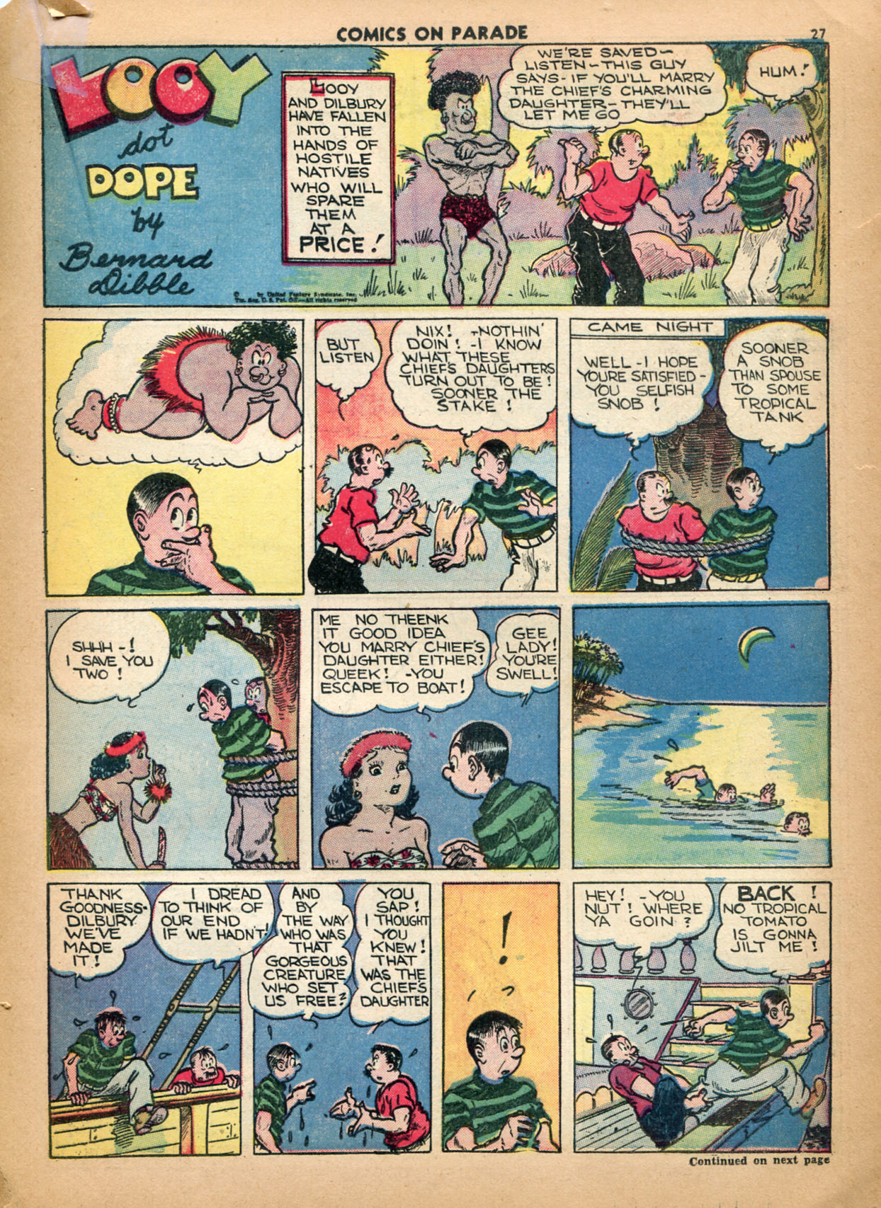 Read online Comics on Parade comic -  Issue #16 - 19