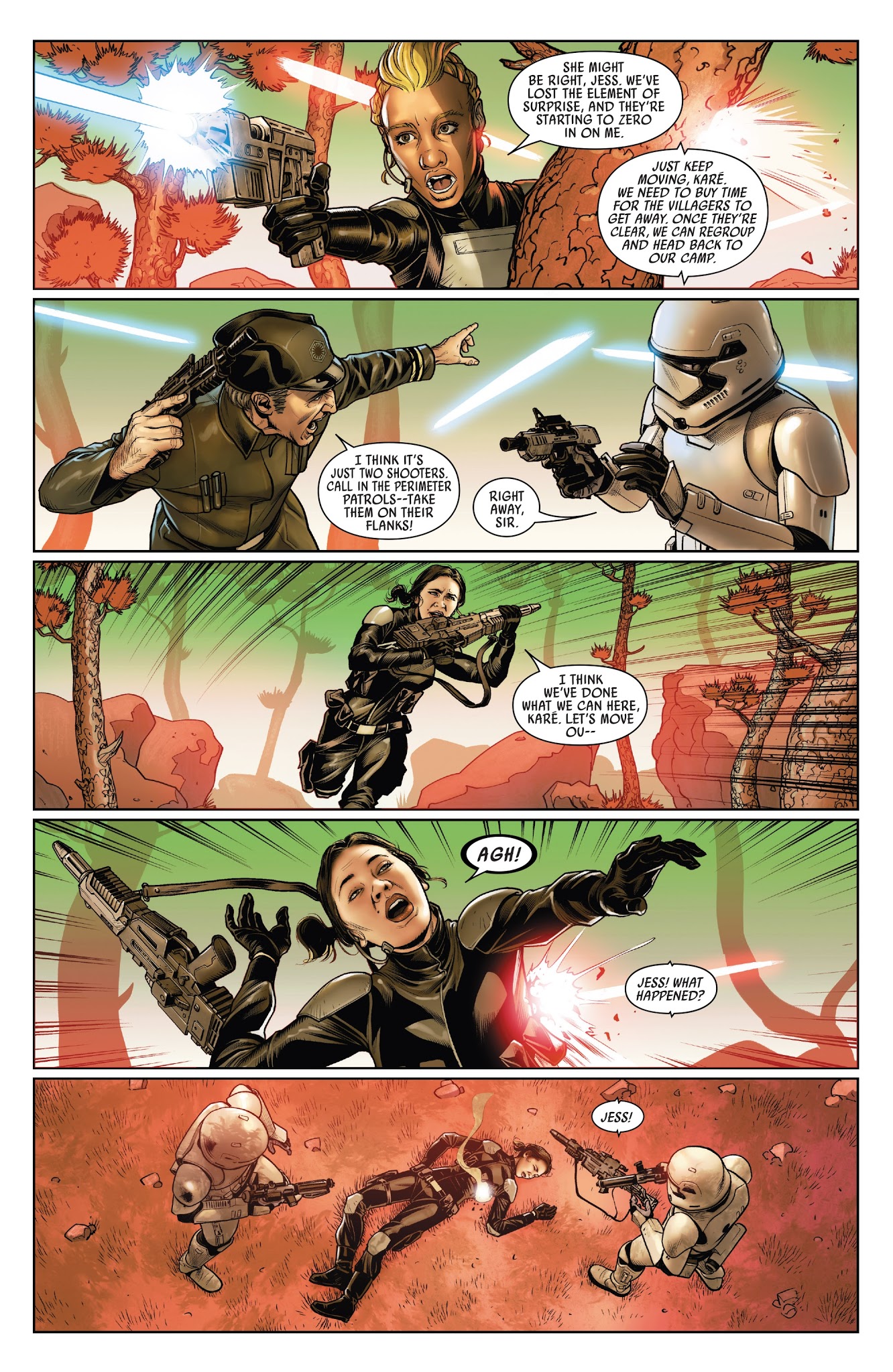 Read online Star Wars: Poe Dameron comic -  Issue #18 - 14