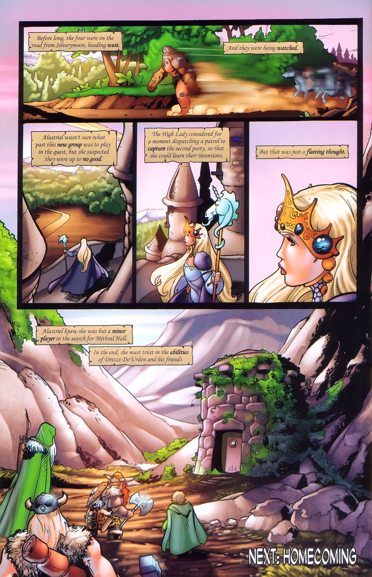 Read online Forgotten Realms: Streams of Silver comic -  Issue #2 - 42