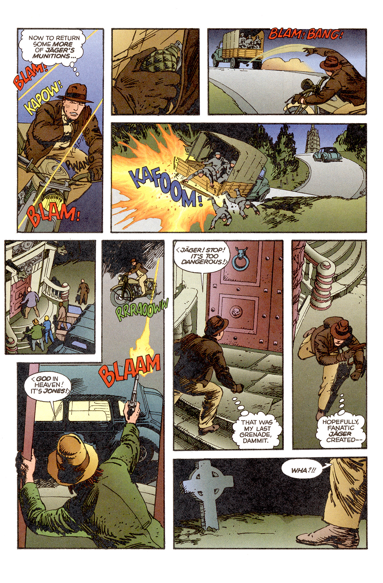 Read online Indiana Jones and the Iron Phoenix comic -  Issue #4 - 12