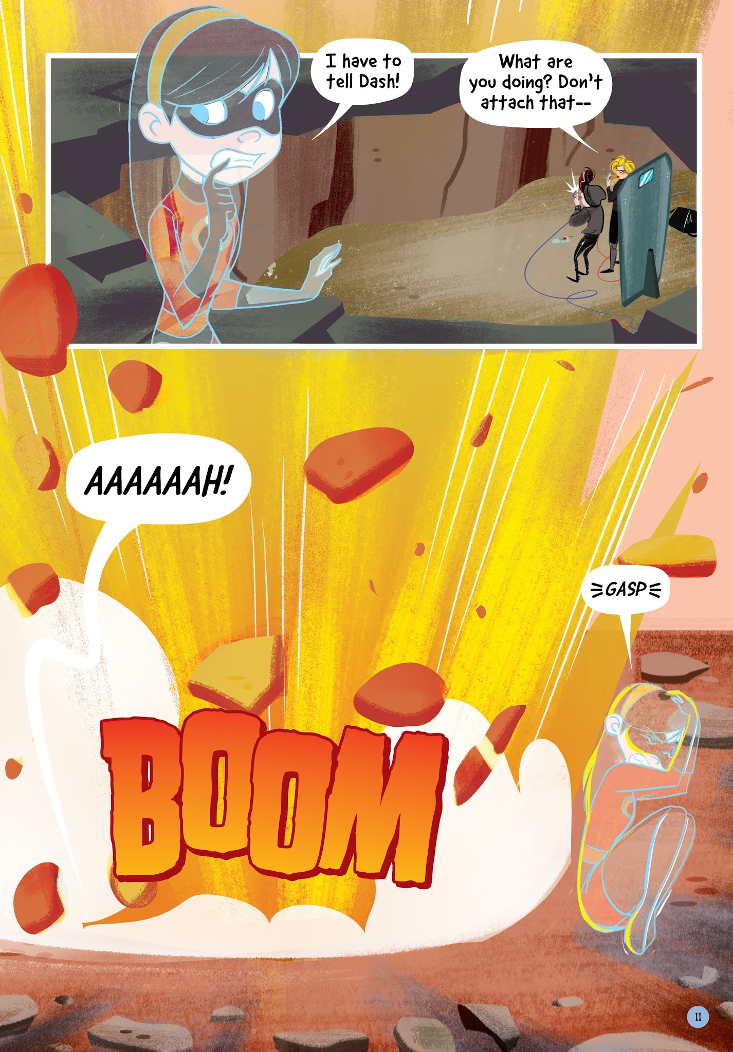 Read online Disney·PIXAR The Incredibles 2: Heroes at Home comic -  Issue # Full - 10