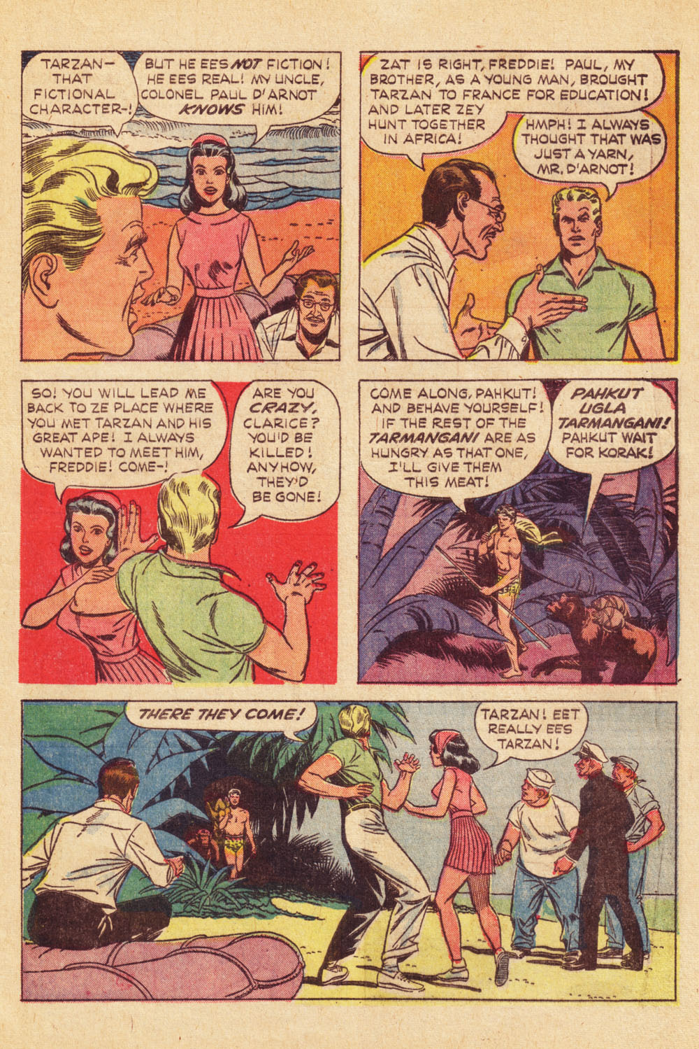 Read online Korak, Son of Tarzan (1964) comic -  Issue #2 - 7