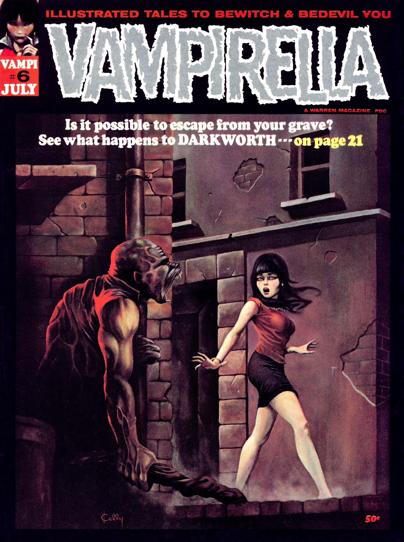 Read online Vampirella (1969) comic -  Issue #6 - 1
