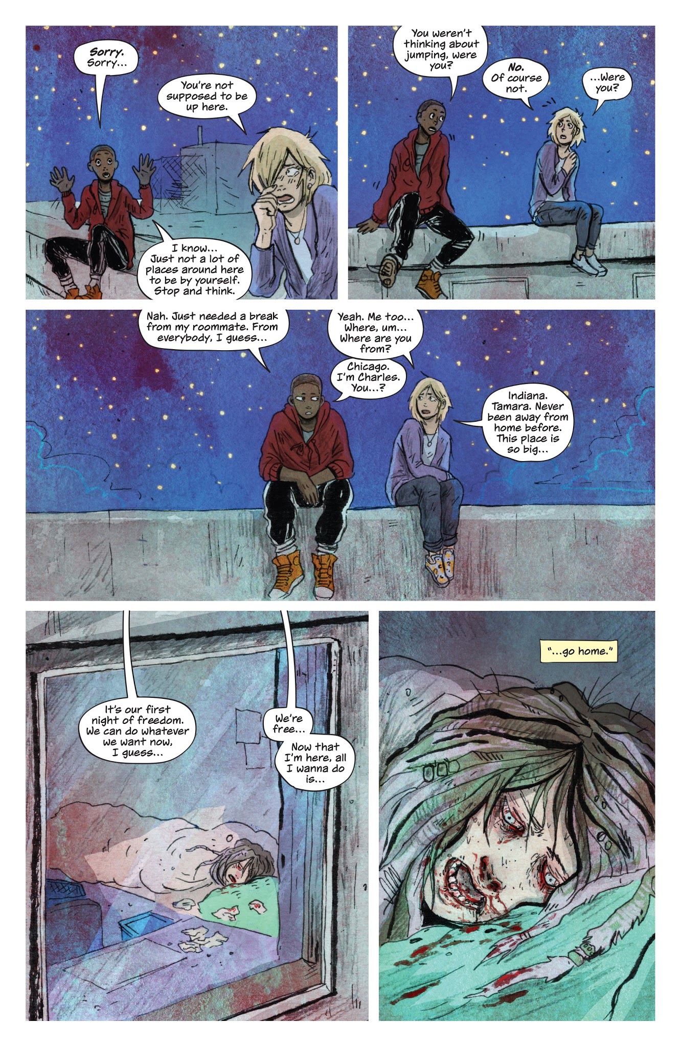 Read online Lazaretto comic -  Issue #1 - 11