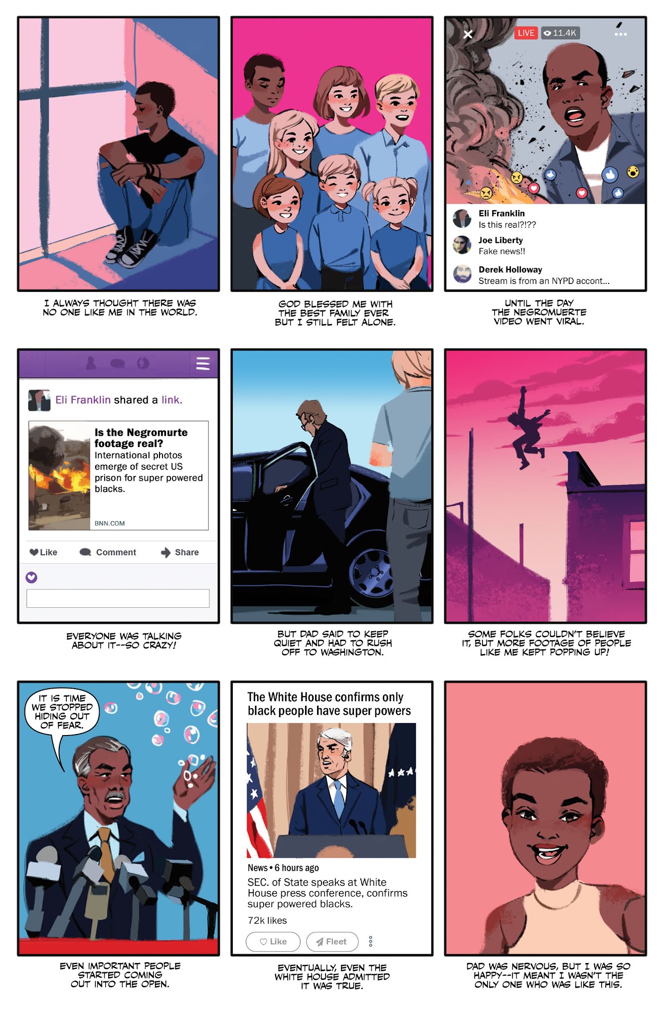 Read online Black AF America's Sweetheart comic -  Issue # TPB - 4