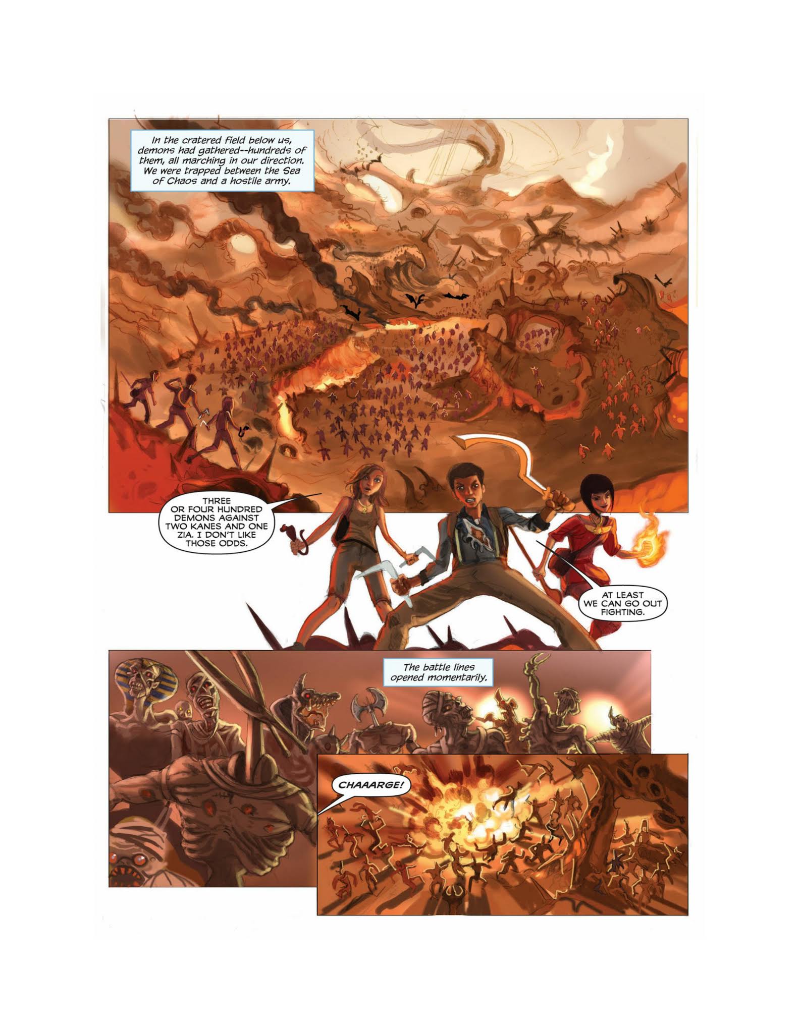 Read online The Kane Chronicles comic -  Issue # TPB 3 (Part 2) - 18