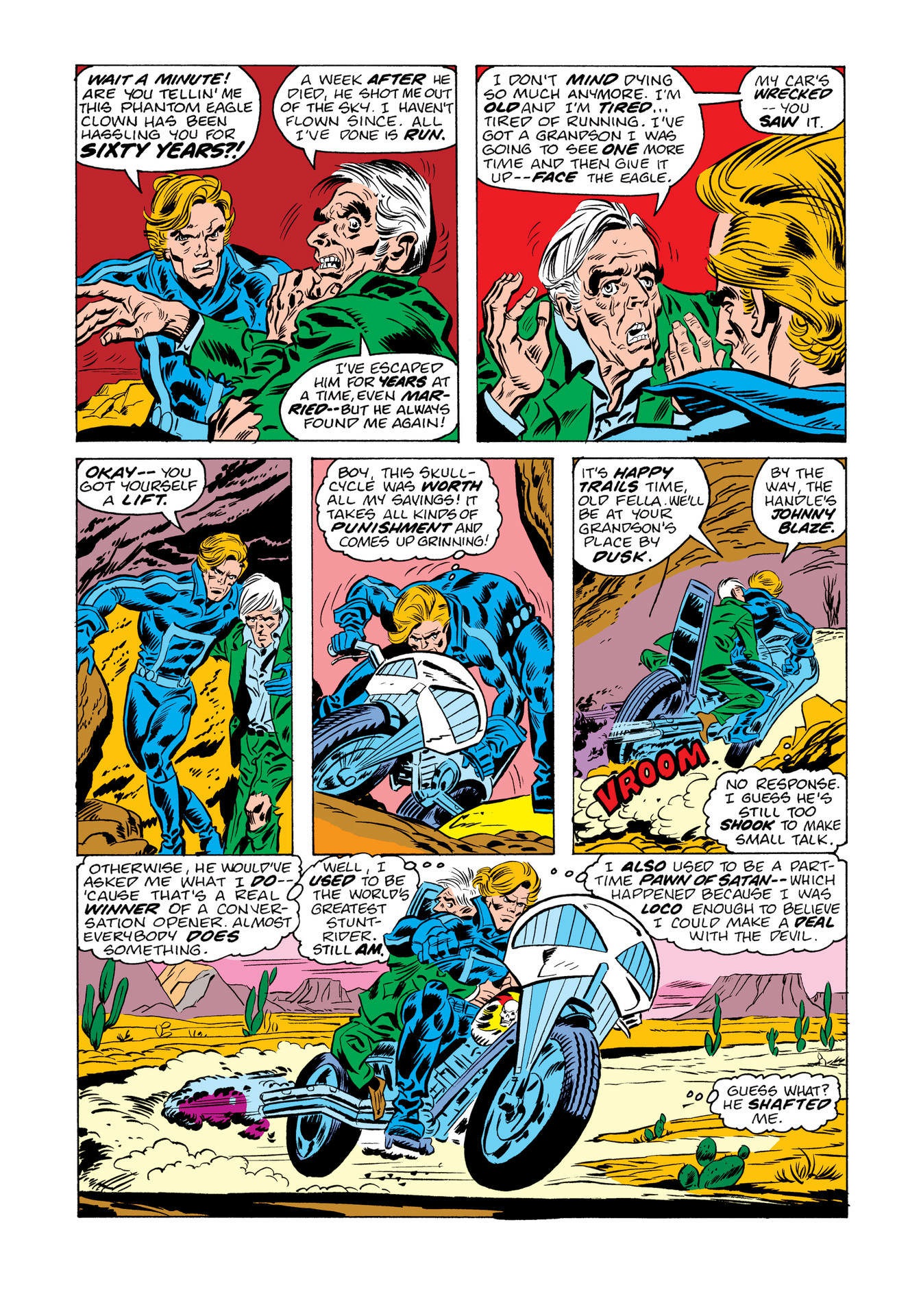Read online Marvel Masterworks: Ghost Rider comic -  Issue # TPB 2 (Part 2) - 46