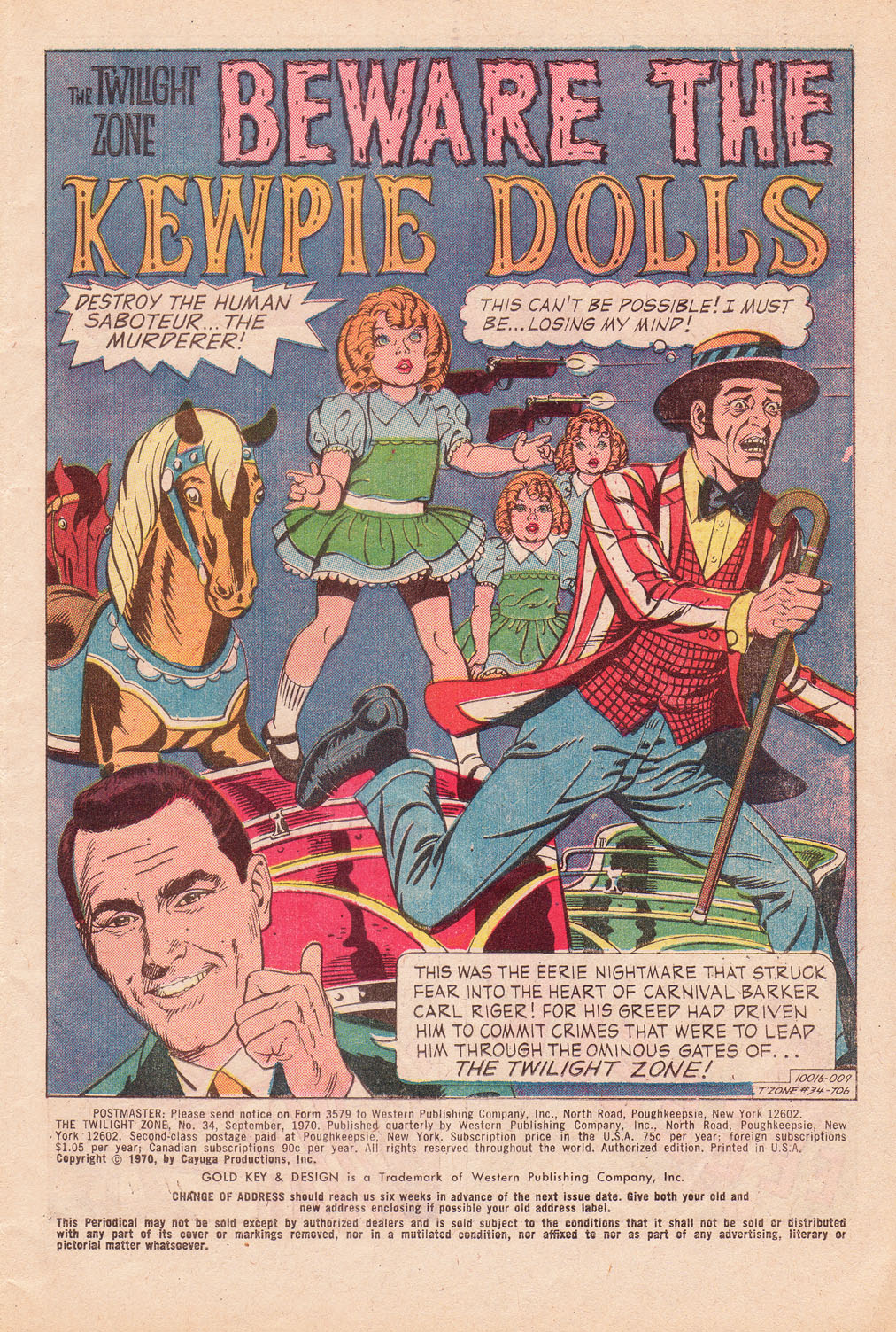 Read online The Twilight Zone (1962) comic -  Issue #34 - 3