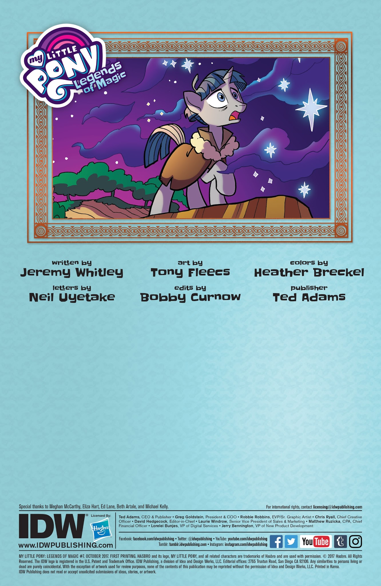 Read online My Little Pony: Legends of Magic comic -  Issue #7 - 2