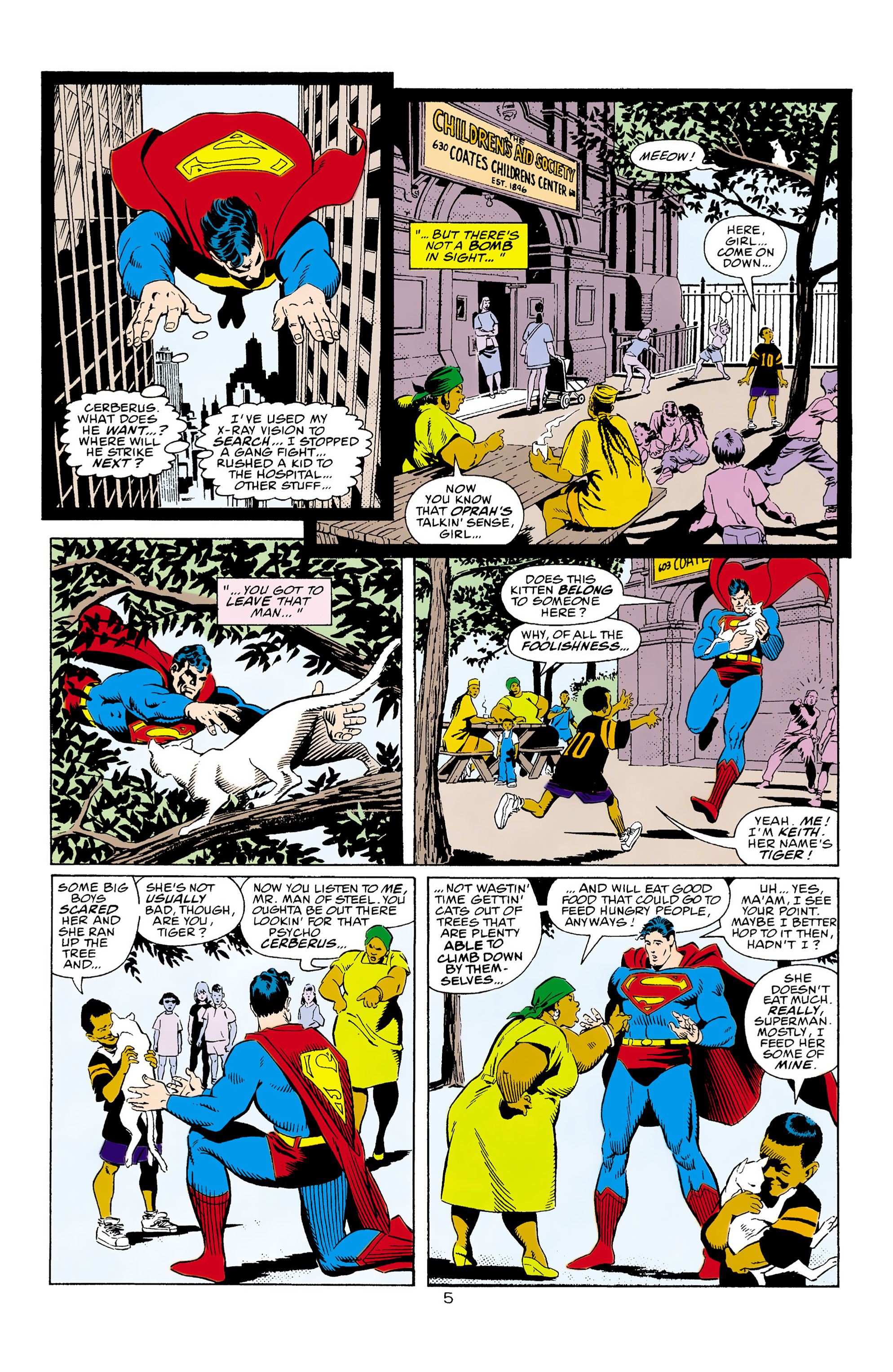 Read online Superman: The Man of Steel (1991) comic -  Issue #1 - 5
