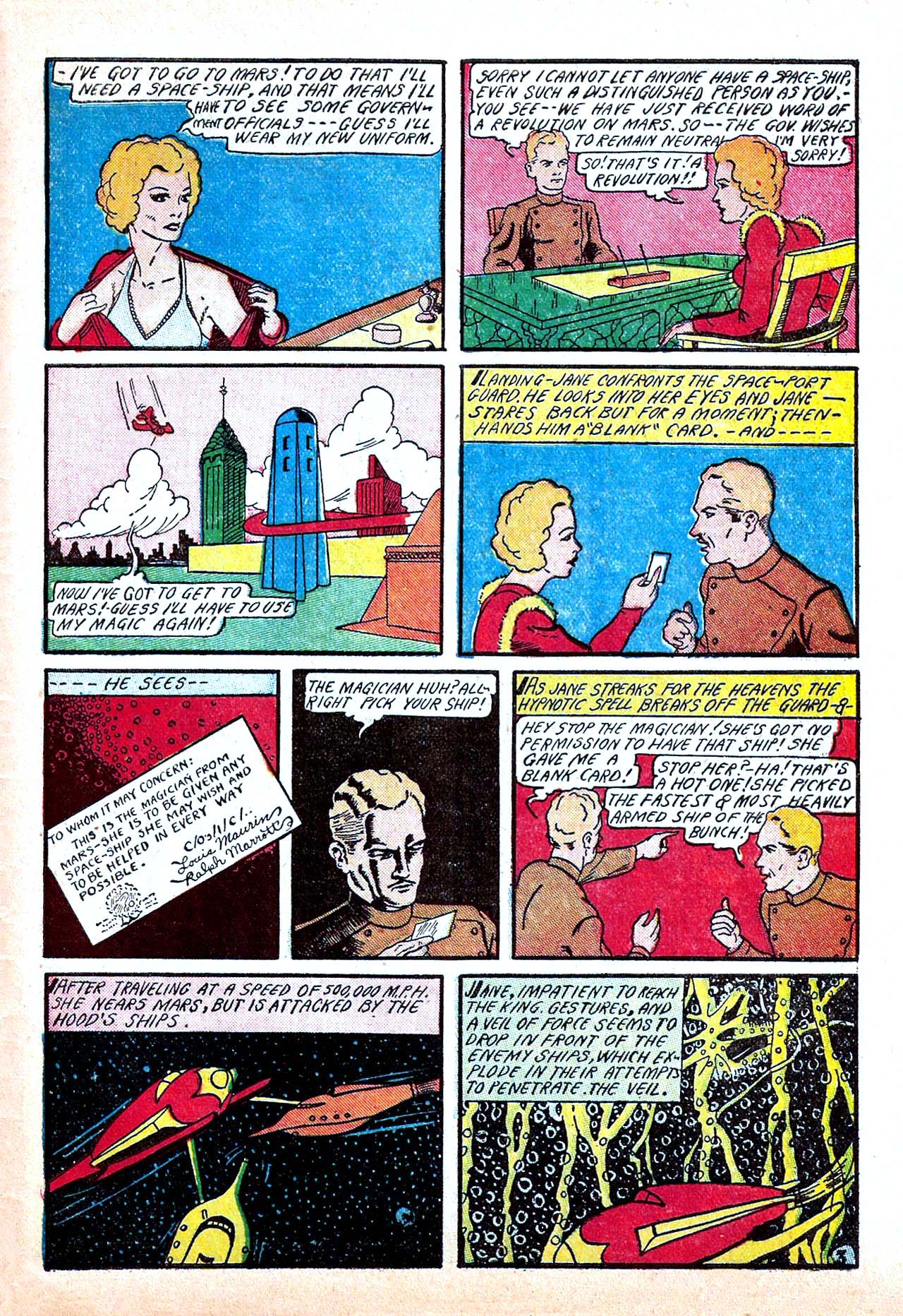 Read online Amazing Man Comics comic -  Issue #11 - 61