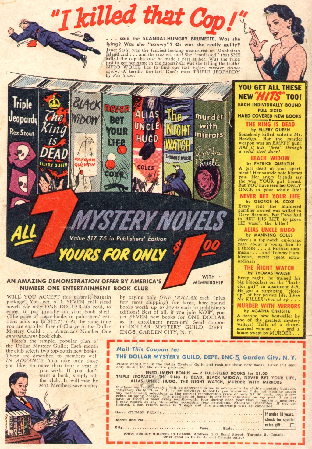 Read online Tales From The Crypt (1950) comic -  Issue #36 - 37