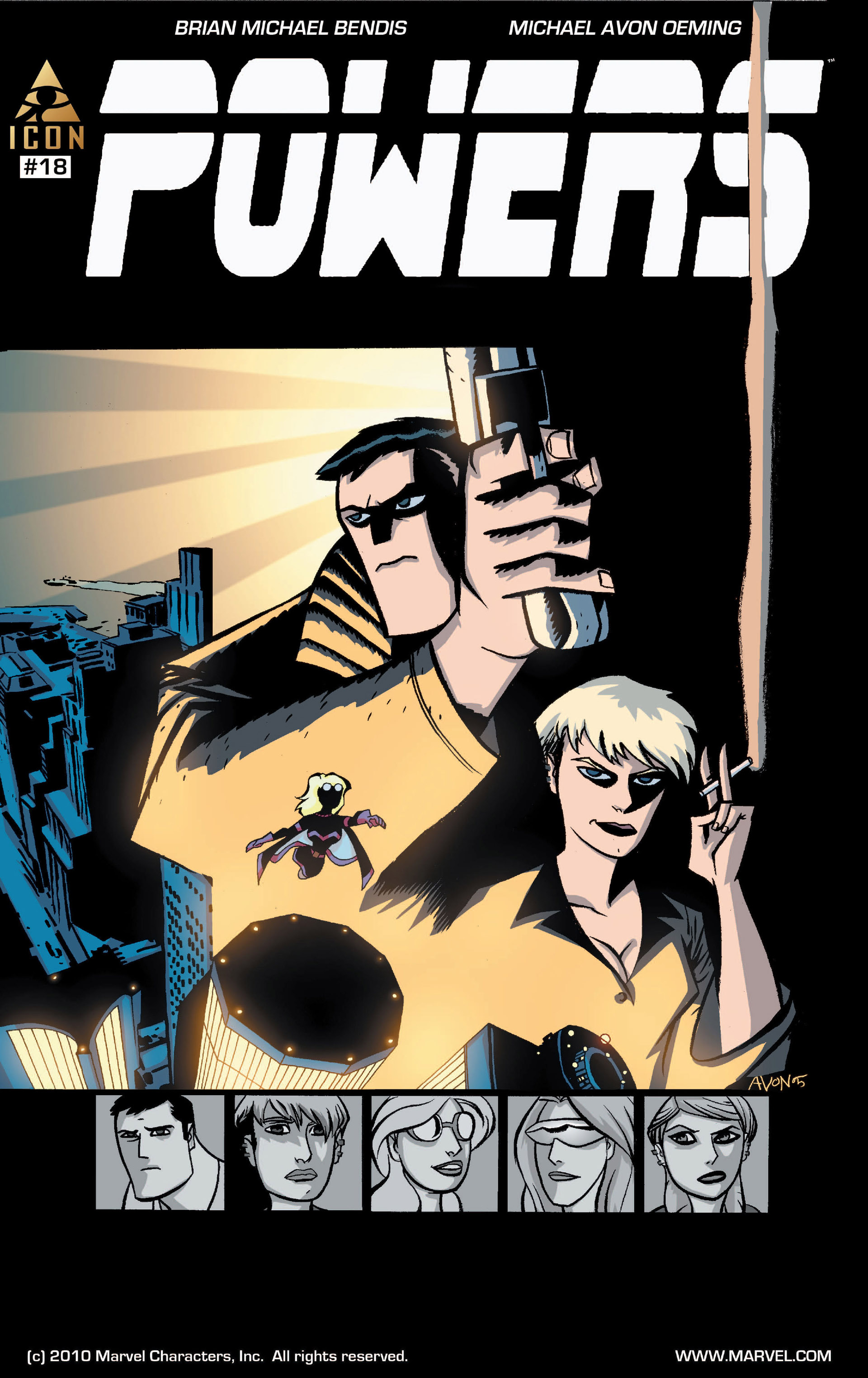 Read online Powers (2004) comic -  Issue #18 - 1