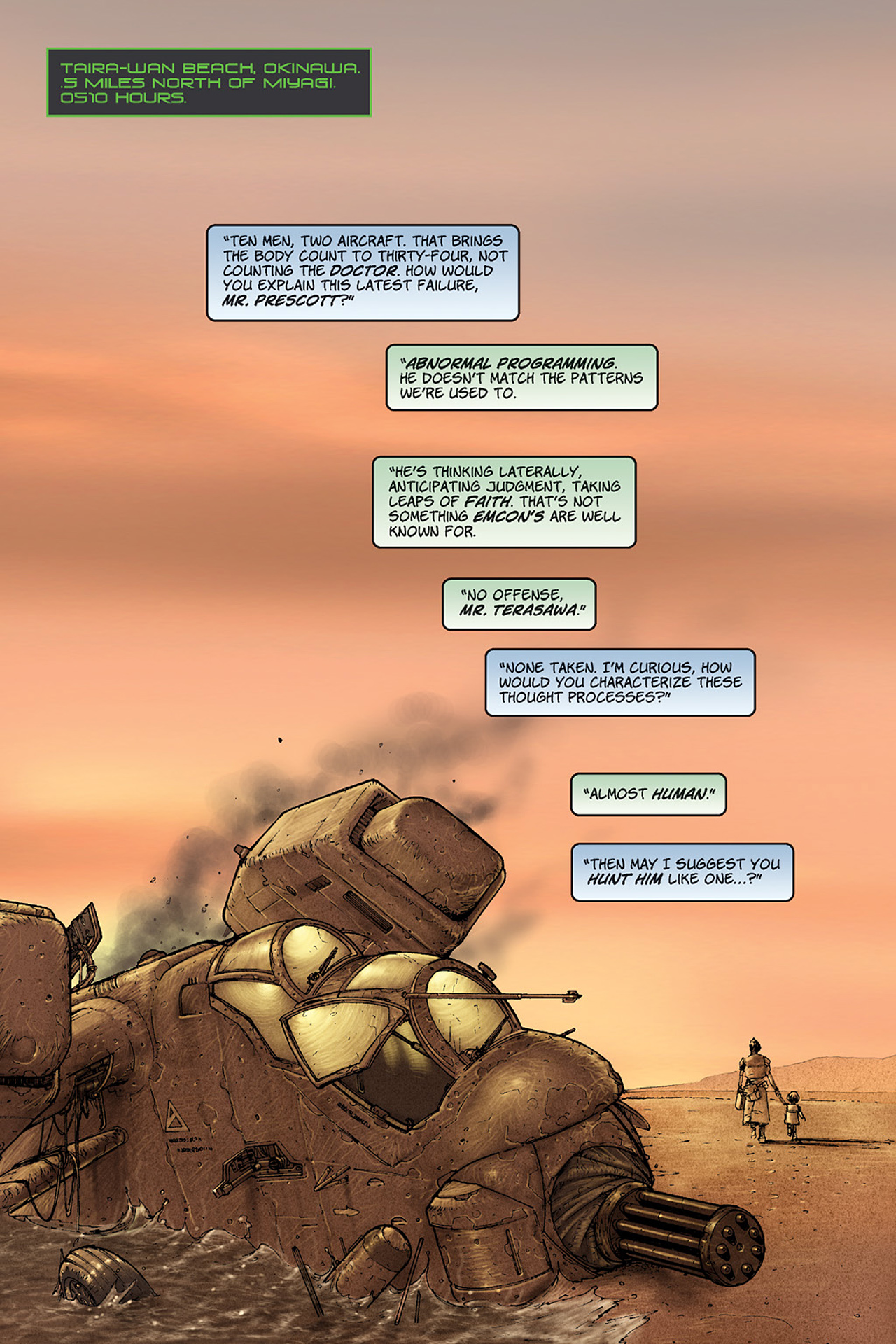 Read online Lone Wolf 2100 comic -  Issue # TPB 1 - 14