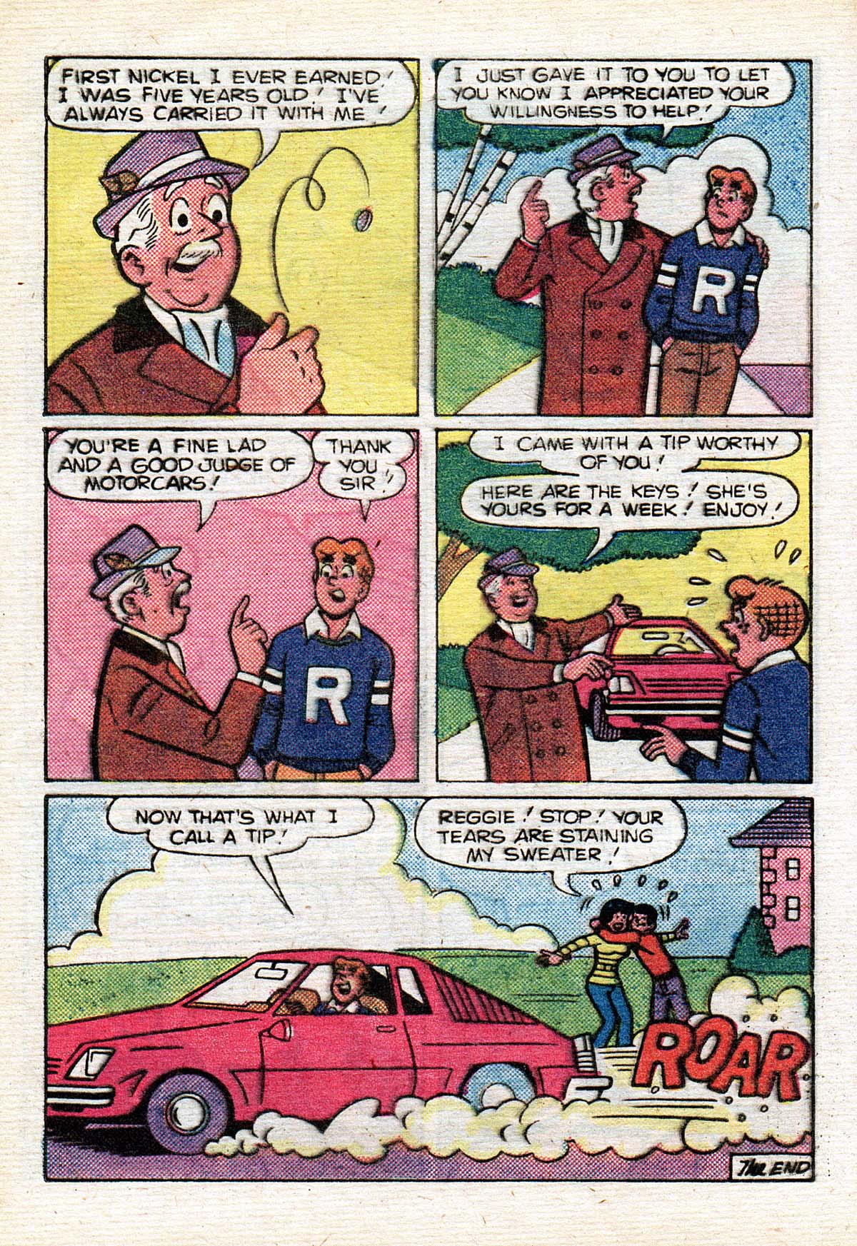 Read online Jughead Jones Comics Digest comic -  Issue #40 - 71