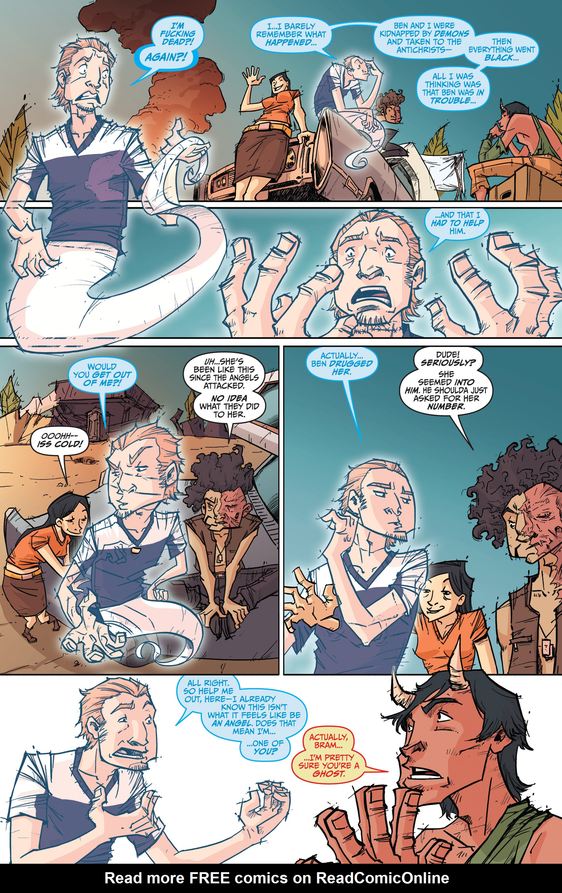 Read online The End Times of Bram and Ben comic -  Issue #4 - 11