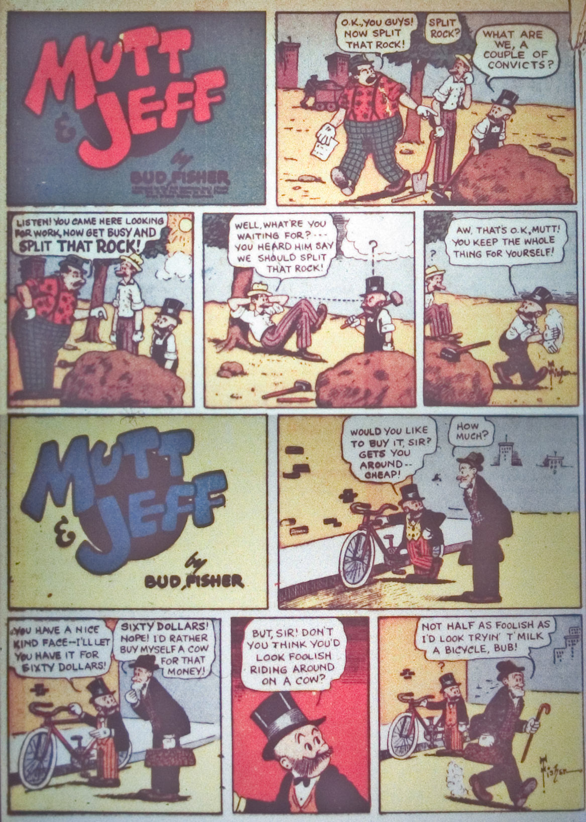 Read online Comic Cavalcade comic -  Issue #5 - 62