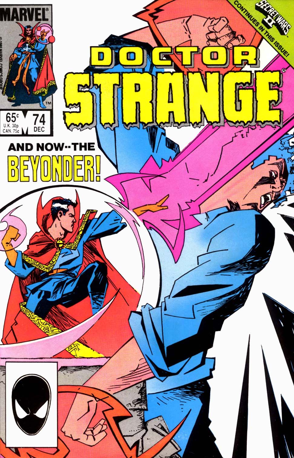 Read online Doctor Strange (1974) comic -  Issue #74 - 1