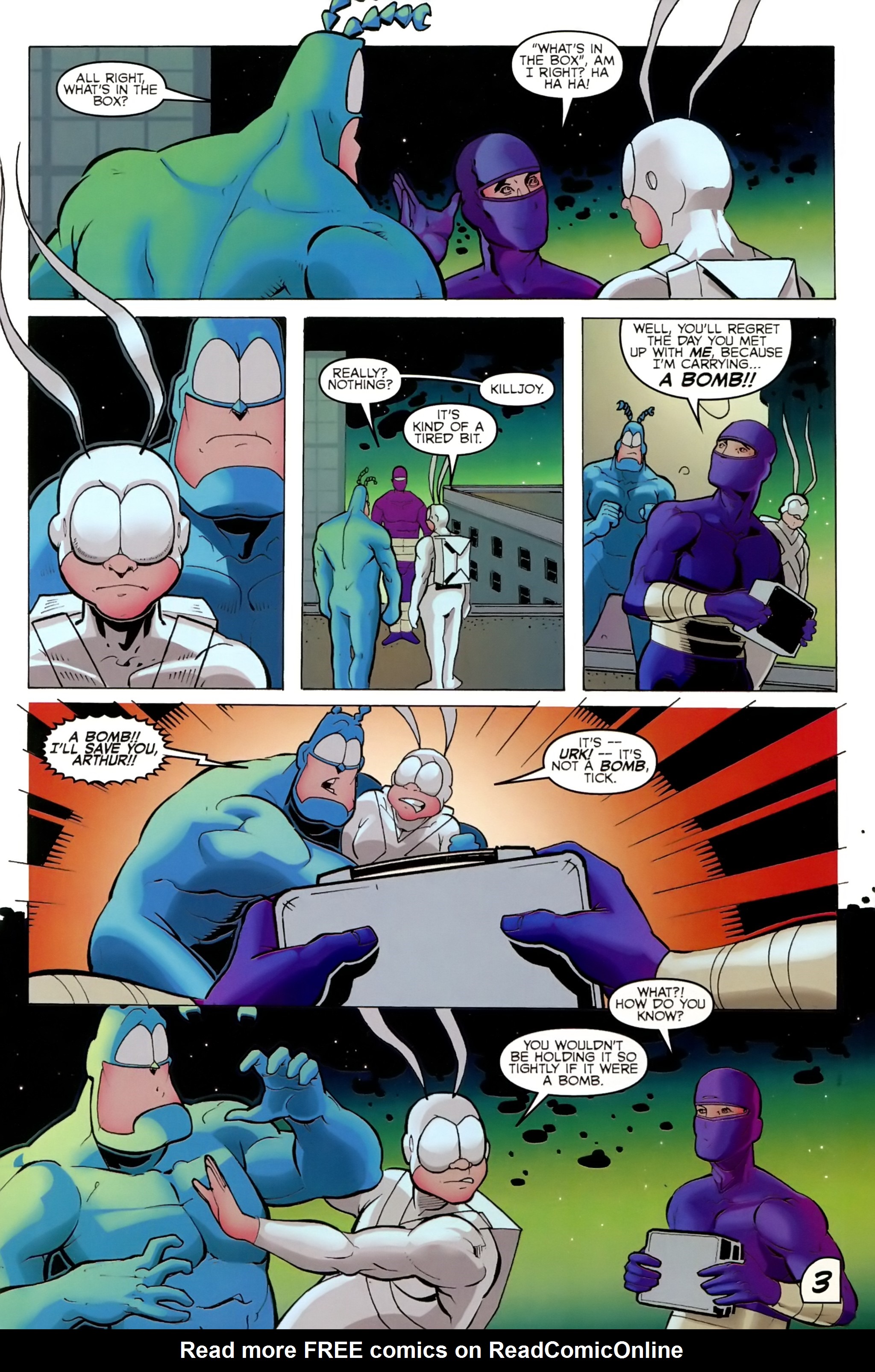 Read online The Tick 2017 comic -  Issue #1 - 26