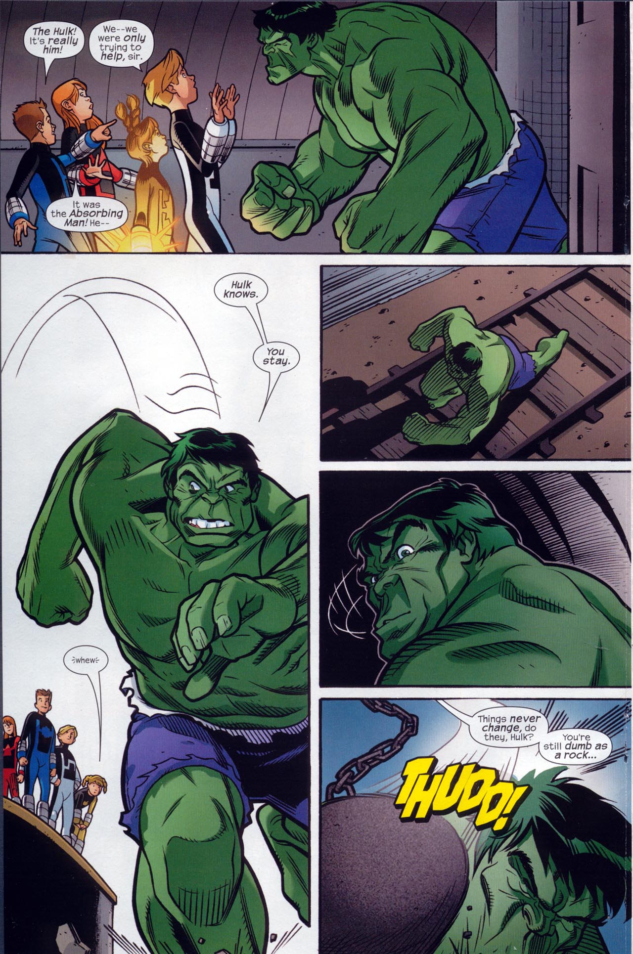 Read online Hulk and Power Pack comic -  Issue #1 - 14