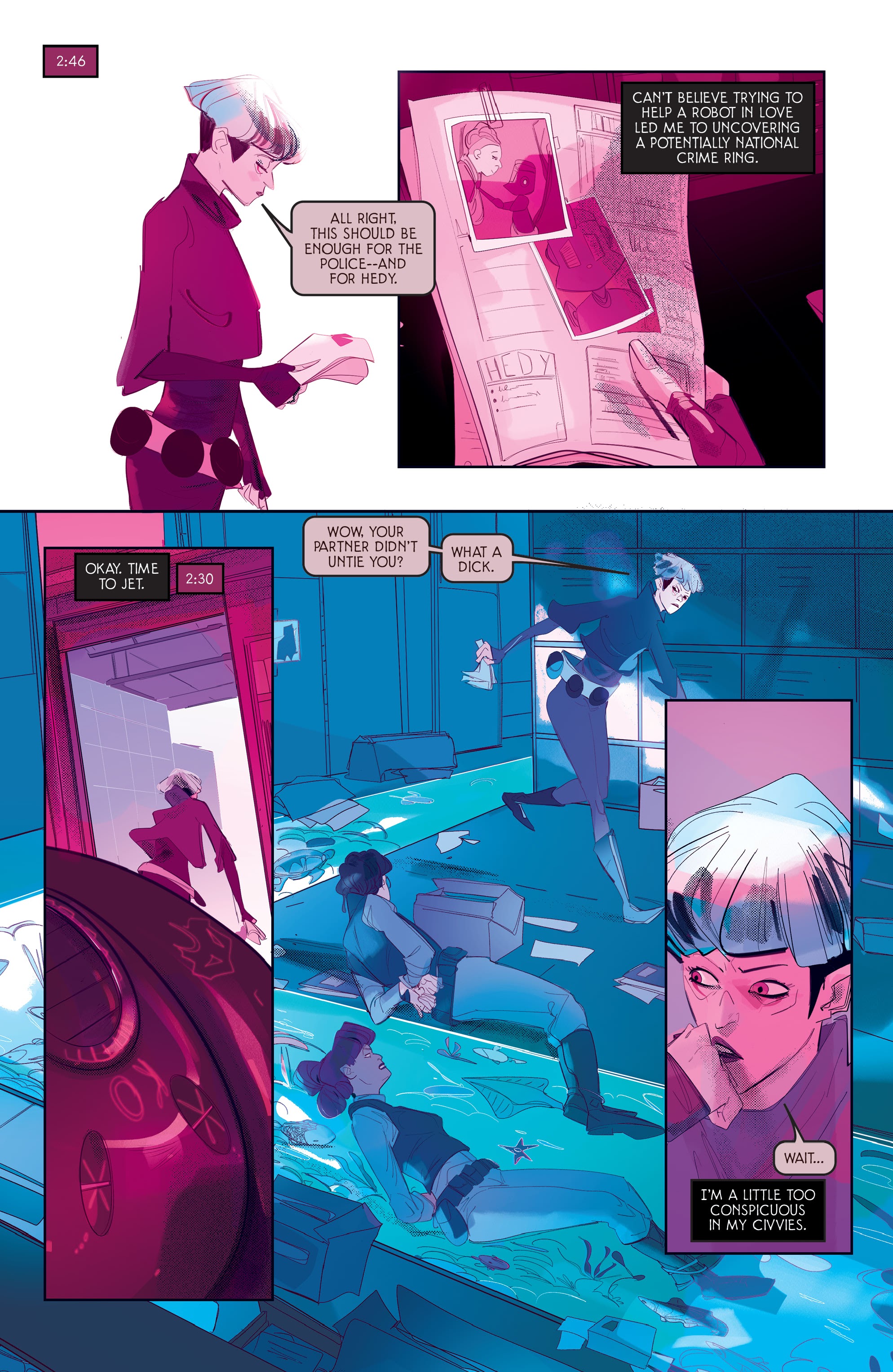 Read online Read Only Memories comic -  Issue #4 - 8