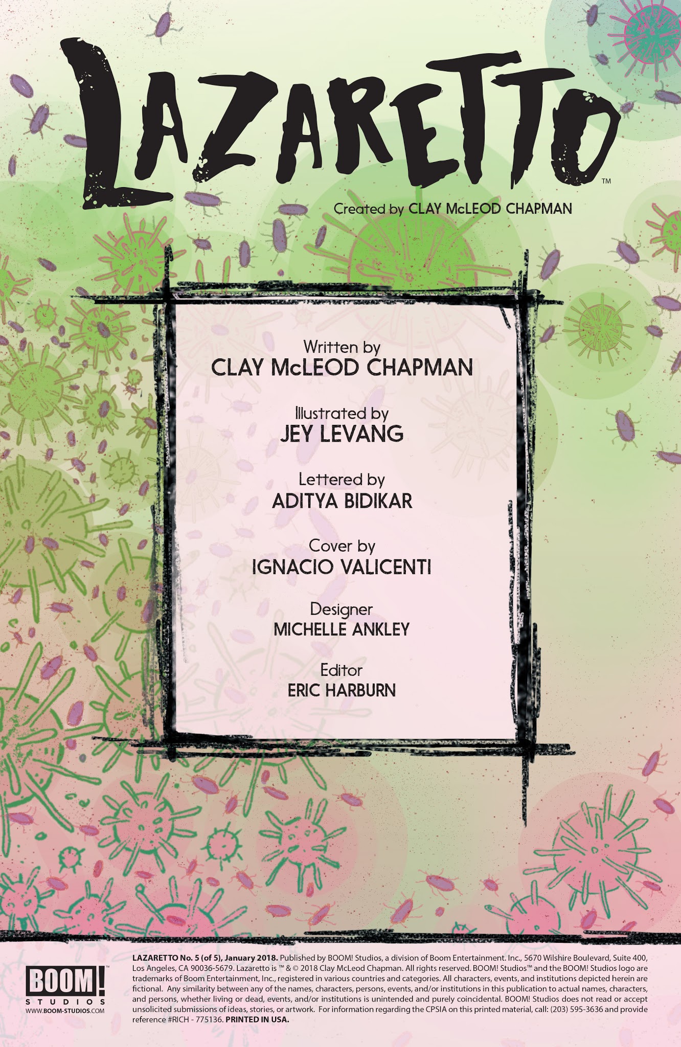 Read online Lazaretto comic -  Issue #5 - 2