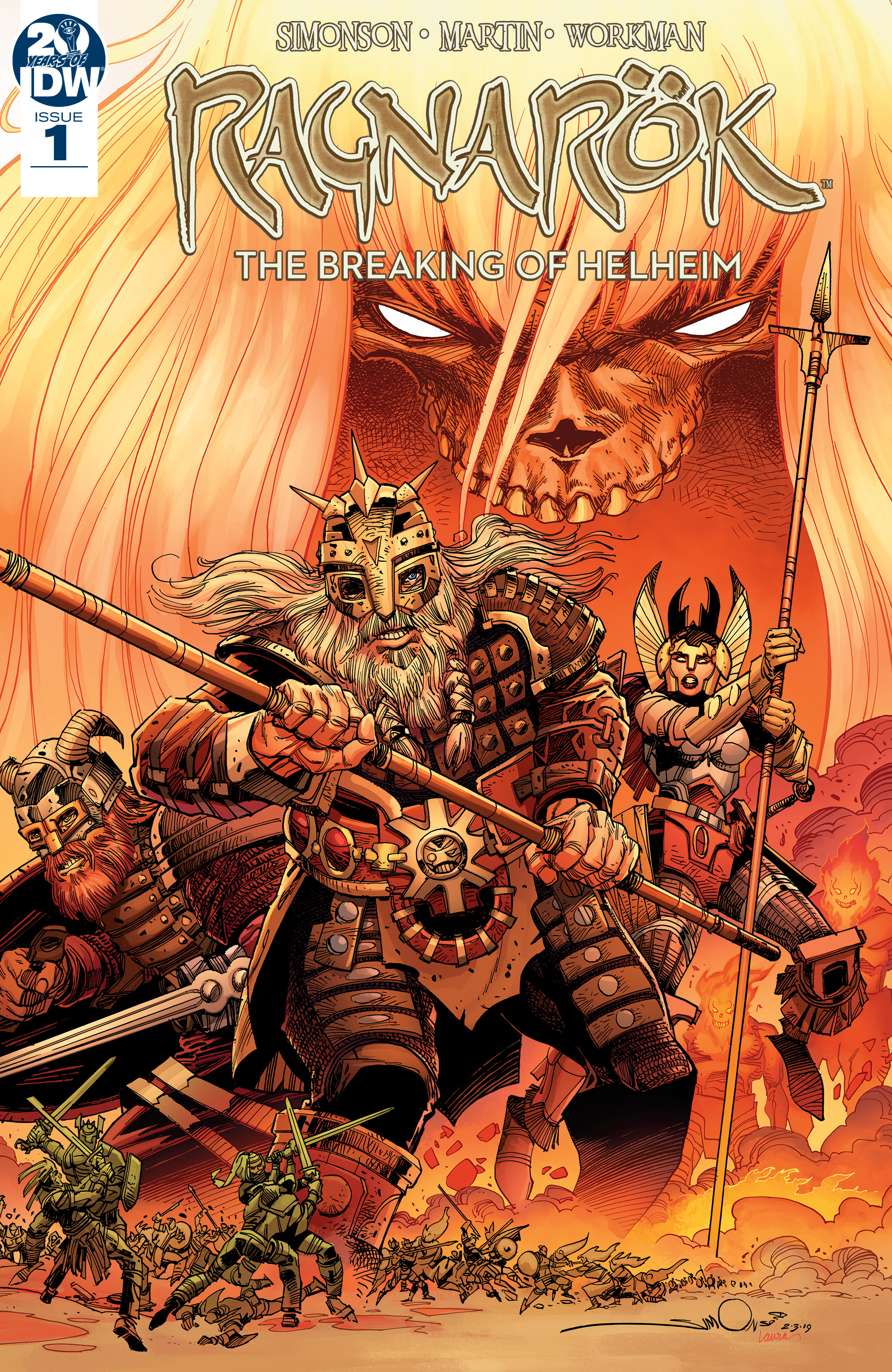Read online Ragnarok: The Breaking of Helheim comic -  Issue #1 - 1