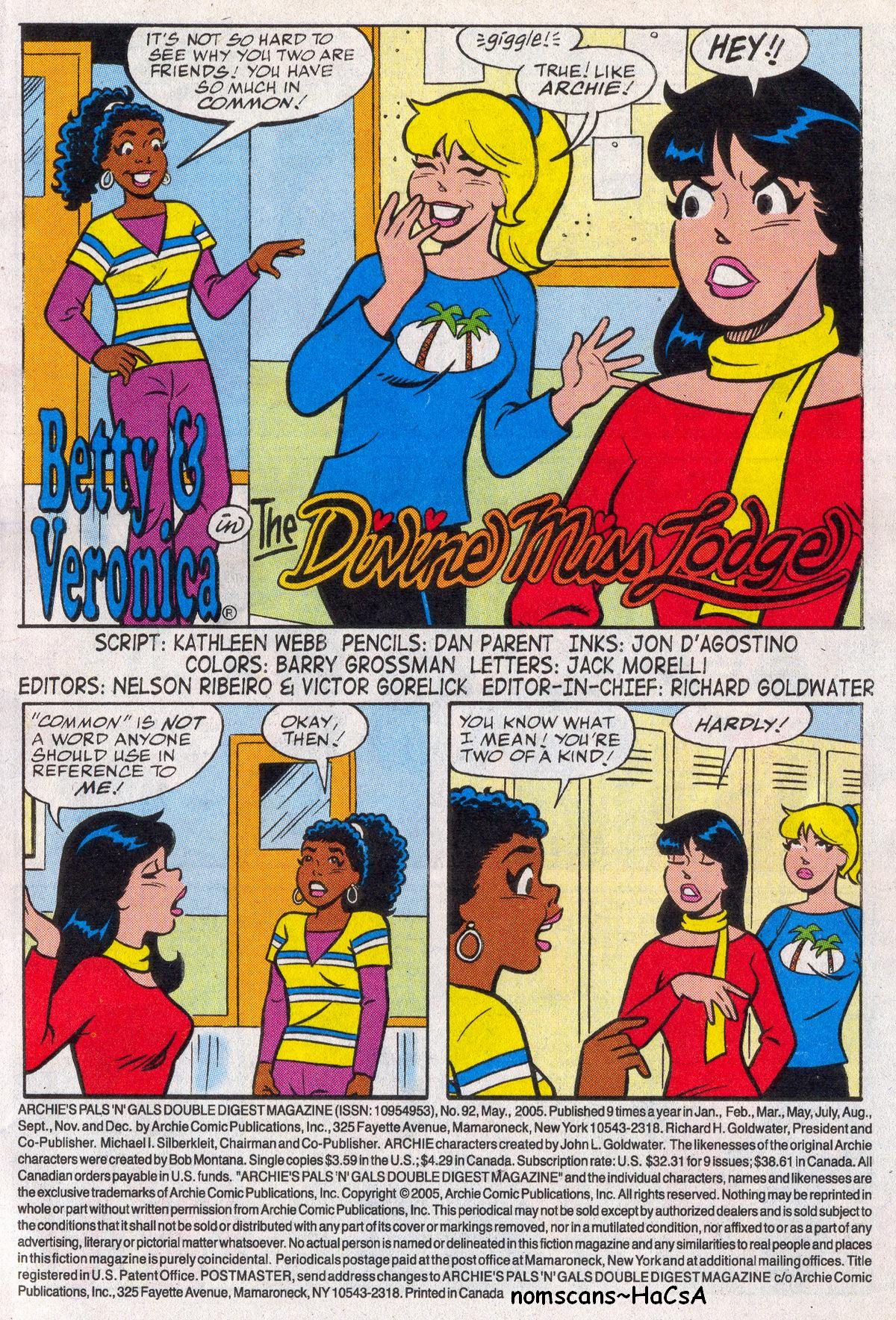 Read online Archie's Pals 'n' Gals Double Digest Magazine comic -  Issue #92 - 3