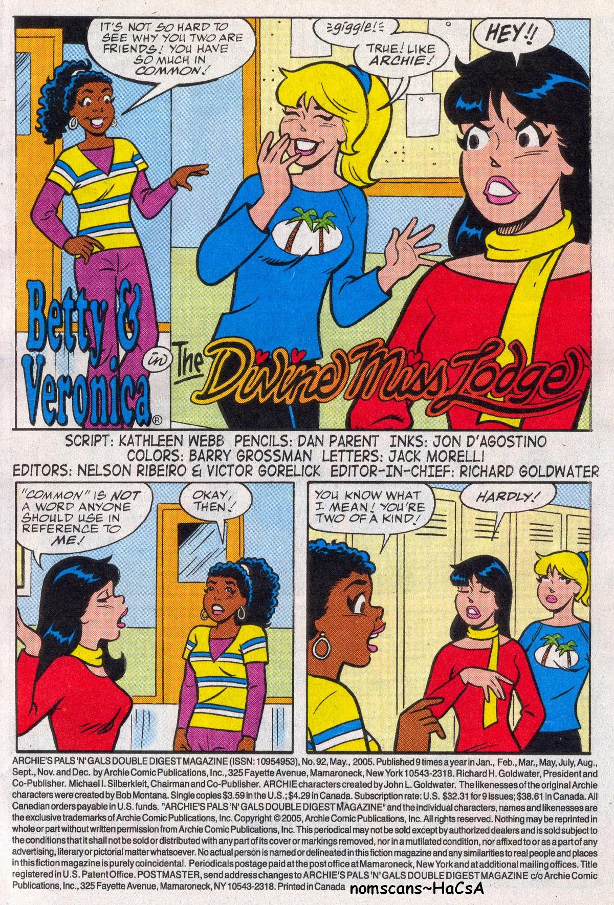 Read online Archie's Pals 'n' Gals Double Digest Magazine comic -  Issue #92 - 3